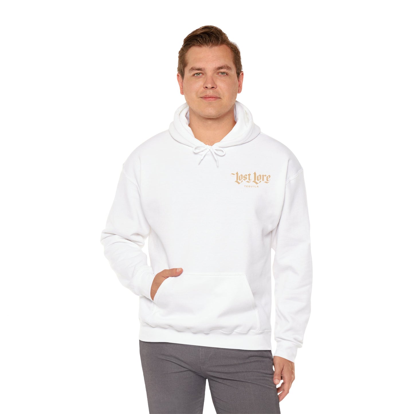 Lost Lore Tequila Gilden 18500 Hoodie with Front and Back Logo