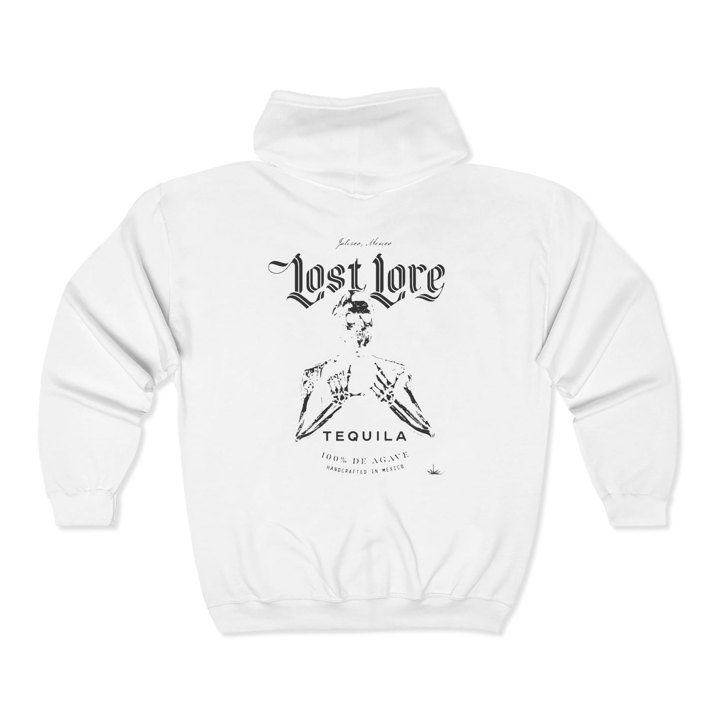 Lost Lore Tequila Miklo Agave Gildan 18600 Zip-Up Hooded Sweatshirt