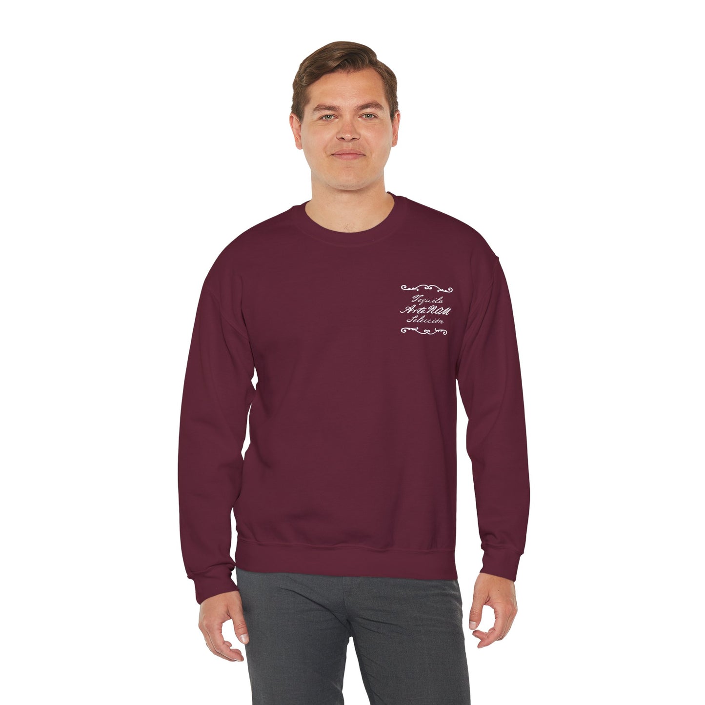 ArteNOM Tequila Gilden 18000 Crewneck Sweatshirt with Front and Back Logo