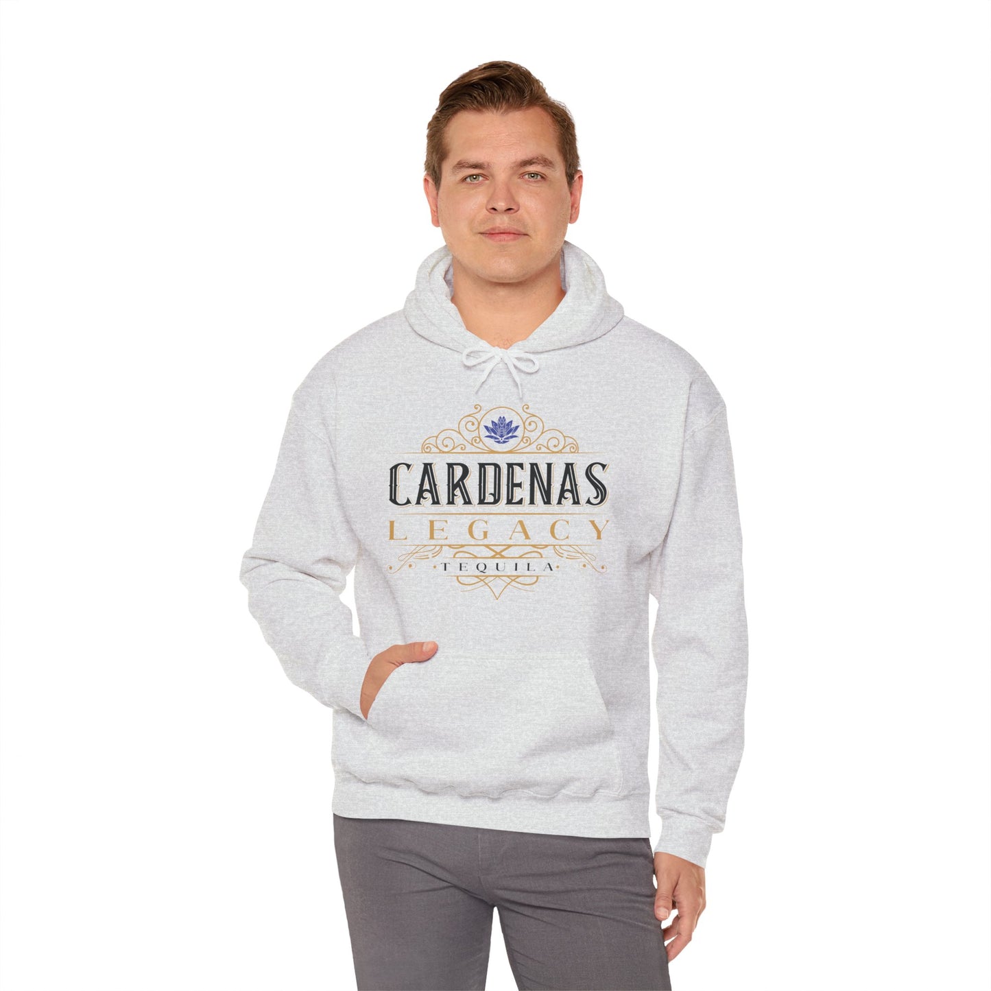 Cardenas Legacy Tequila Gilden 18500 Hoodie with Front Logo