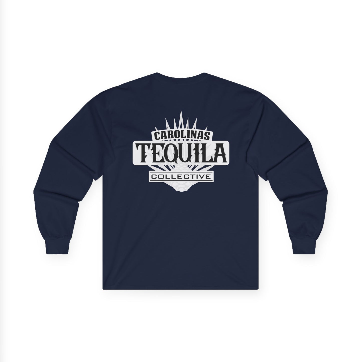 Carolinas Tequila Collective Long Sleeve Gildan 2400 T-Shirt with Front and Back Logo