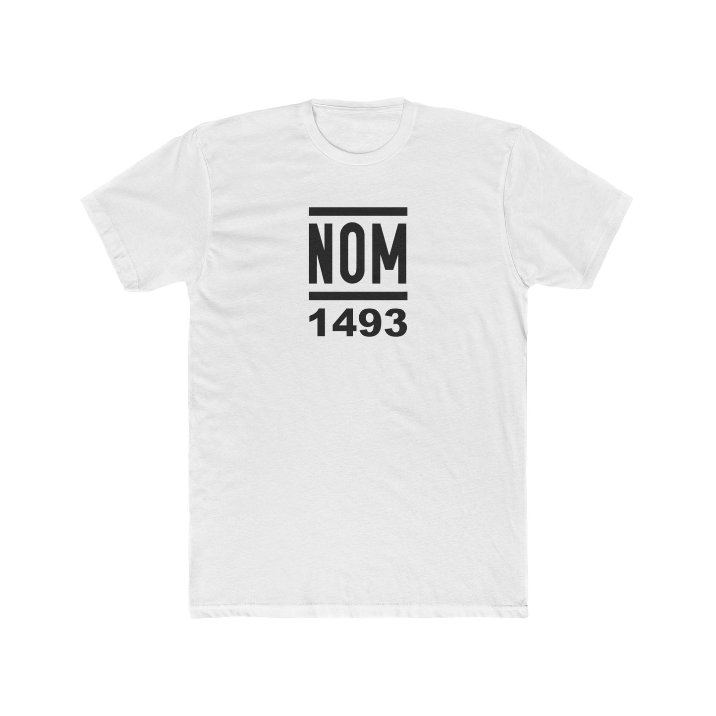 NOM 1493 Short Sleeve Next Level 3600 T-Shirt with Front Logo