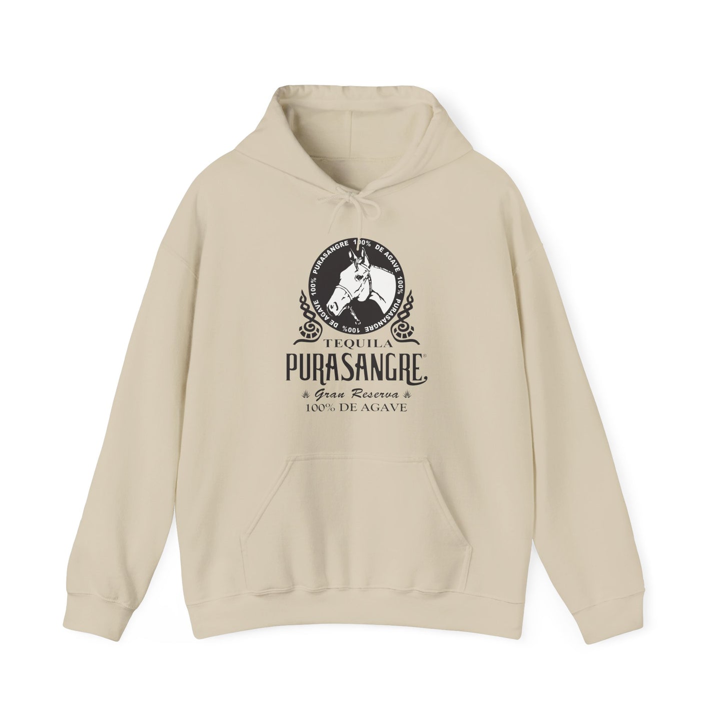 Purasangre Tequila Gilden 18500 Hoodie with Front Logo