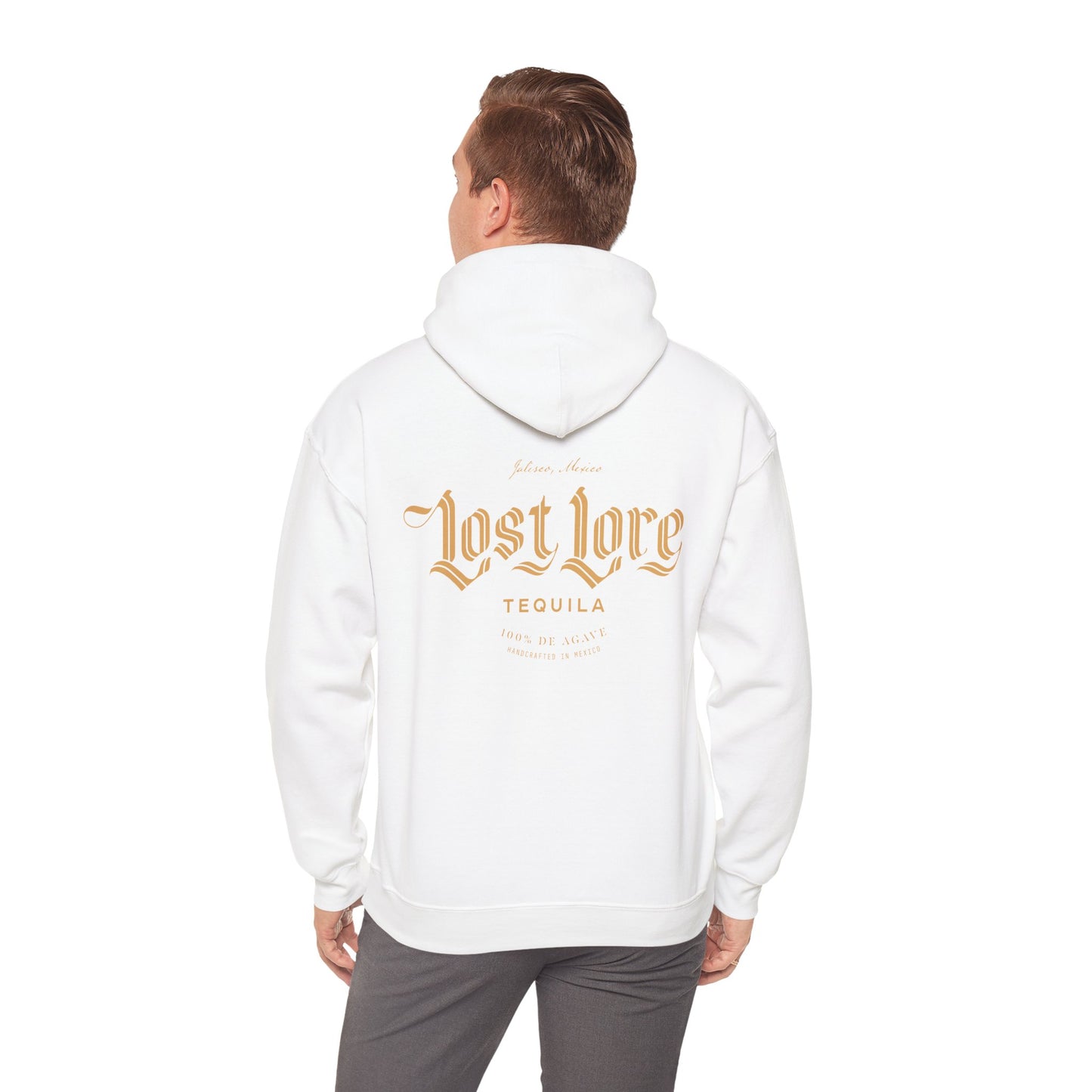 Lost Lore Tequila Gilden 18500 Hoodie with Front and Back Logo