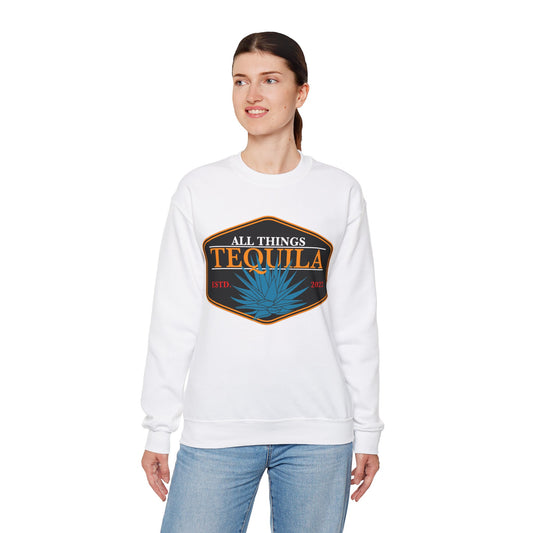 All Things Tequila Gilden 18000 Crewneck Sweatshirt with Front Logo