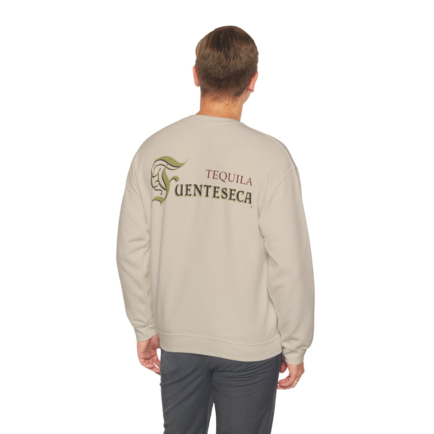 Fuenteseca Tequila Gilden 18000 Crewneck Sweatshirt with Front and Back Logo