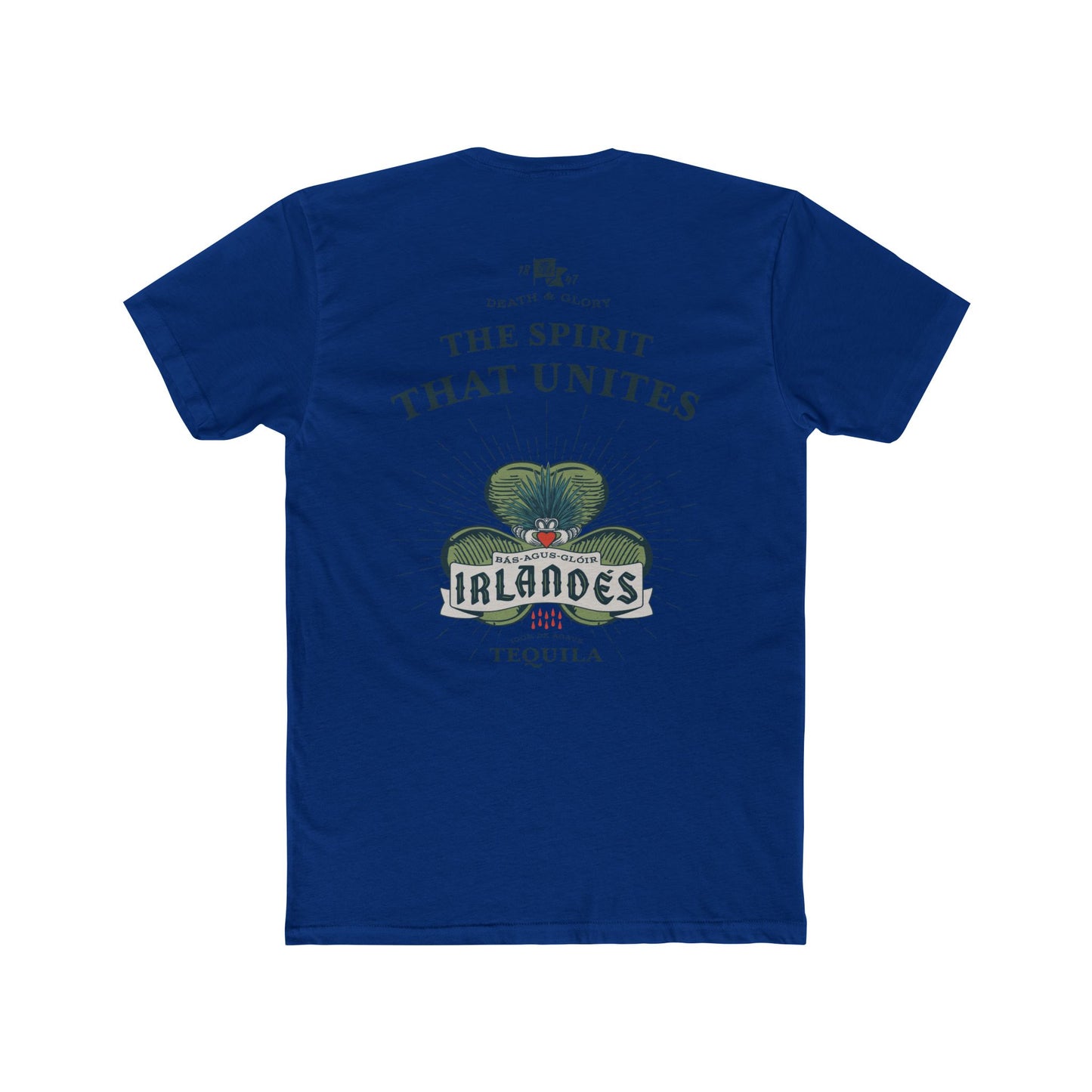 Irlande's Tequila Short Sleeve Next Level 3600 T-Shirt with Front and Back Logo