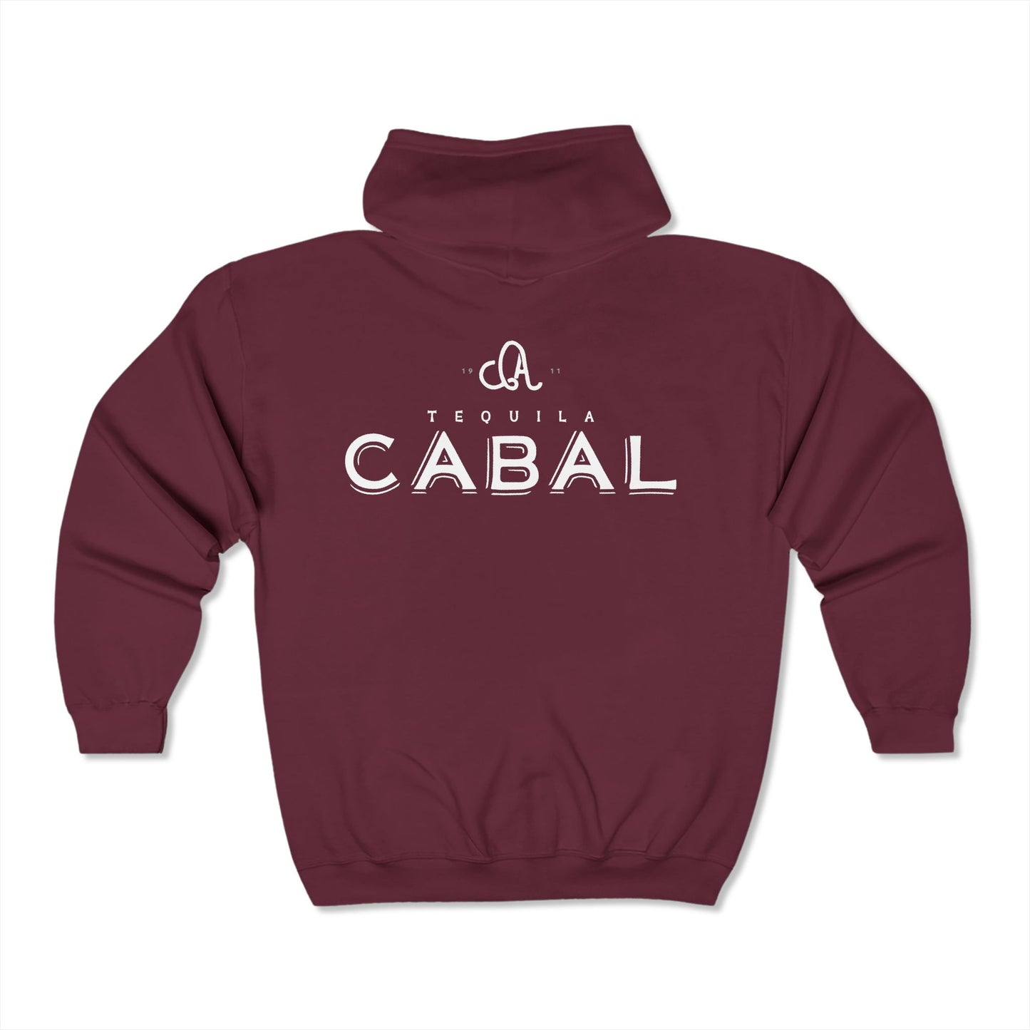 Cabal Tequila Gildan 18600 Zip-Up Hooded Sweatshirt