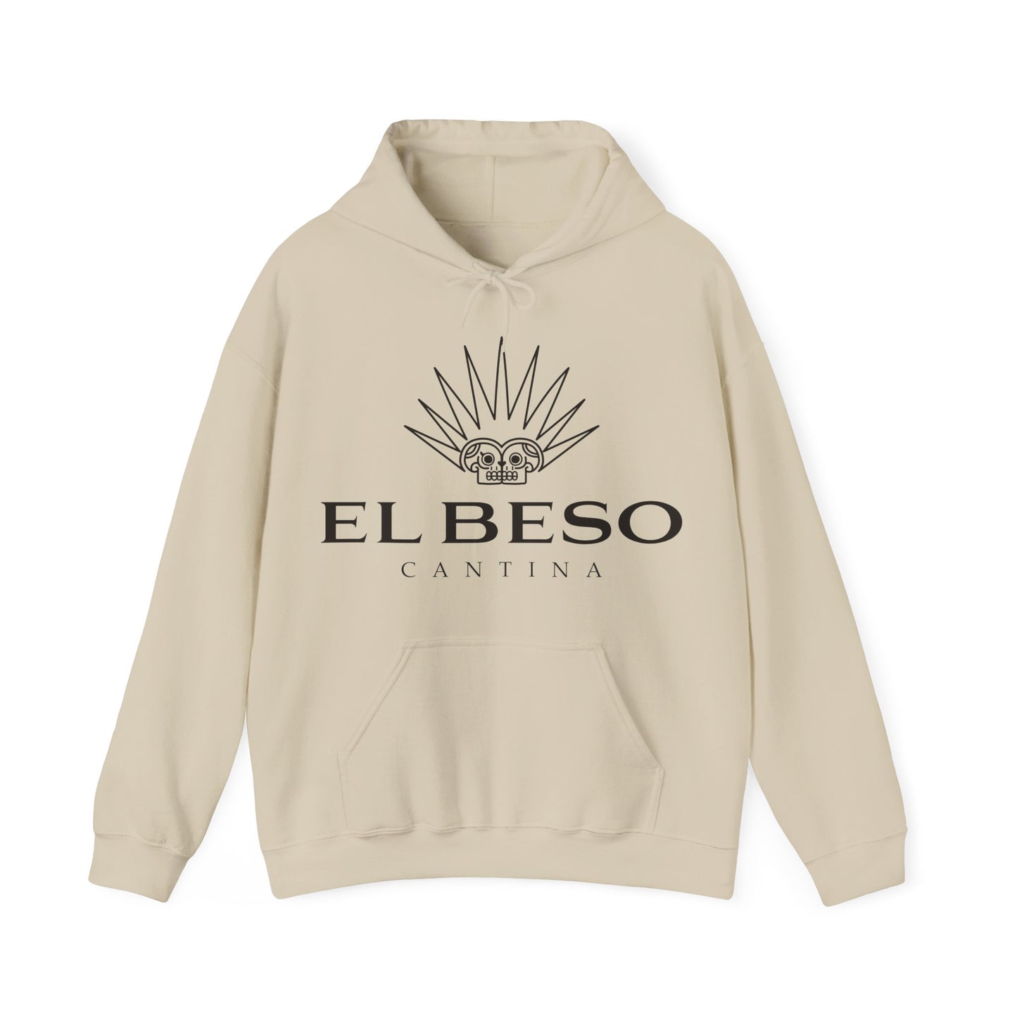 El Beso Cantina Gilden 18500 Hoodie with Front Logo