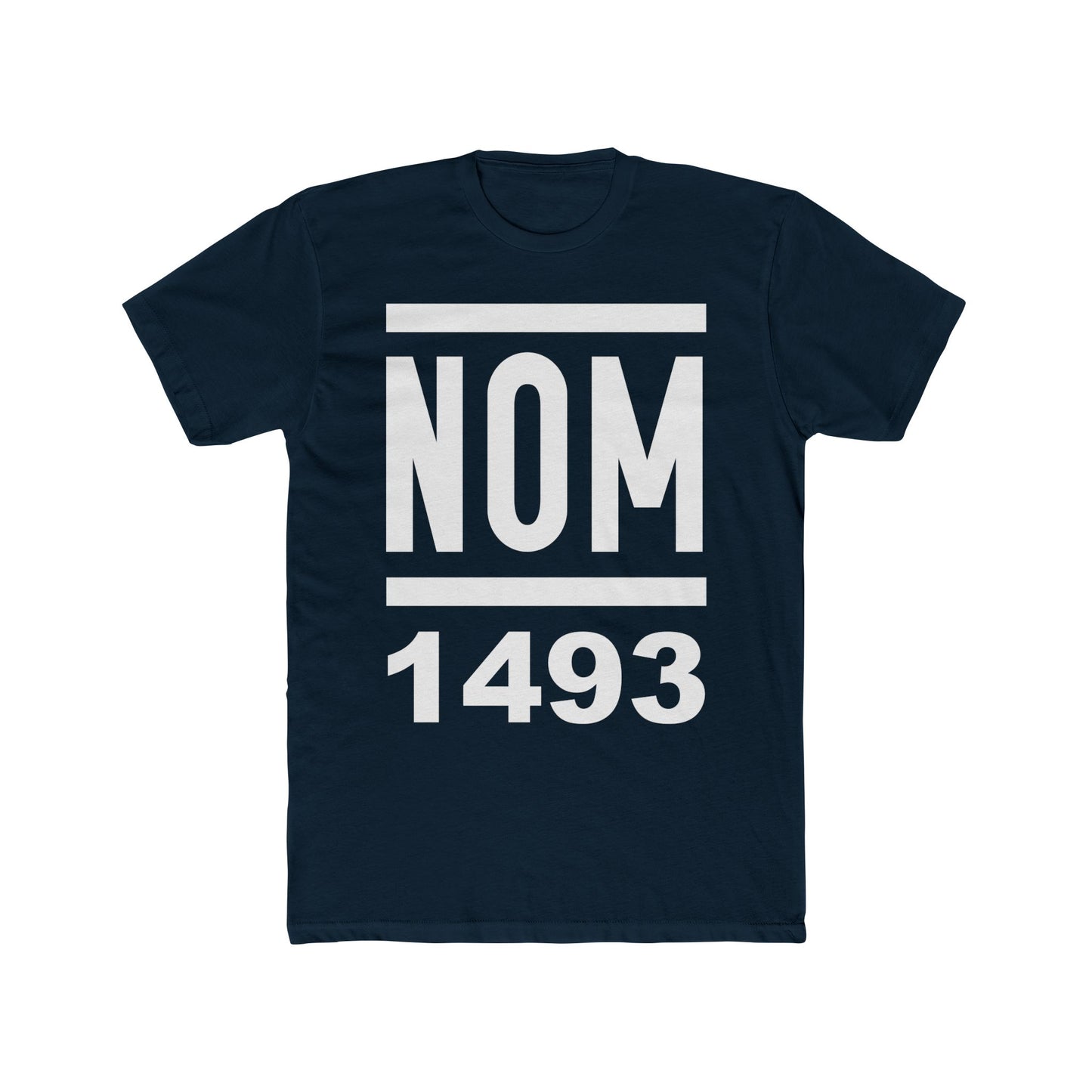 NOM 1493 Short Sleeve Next Level 3600 T-Shirt with Front Logo