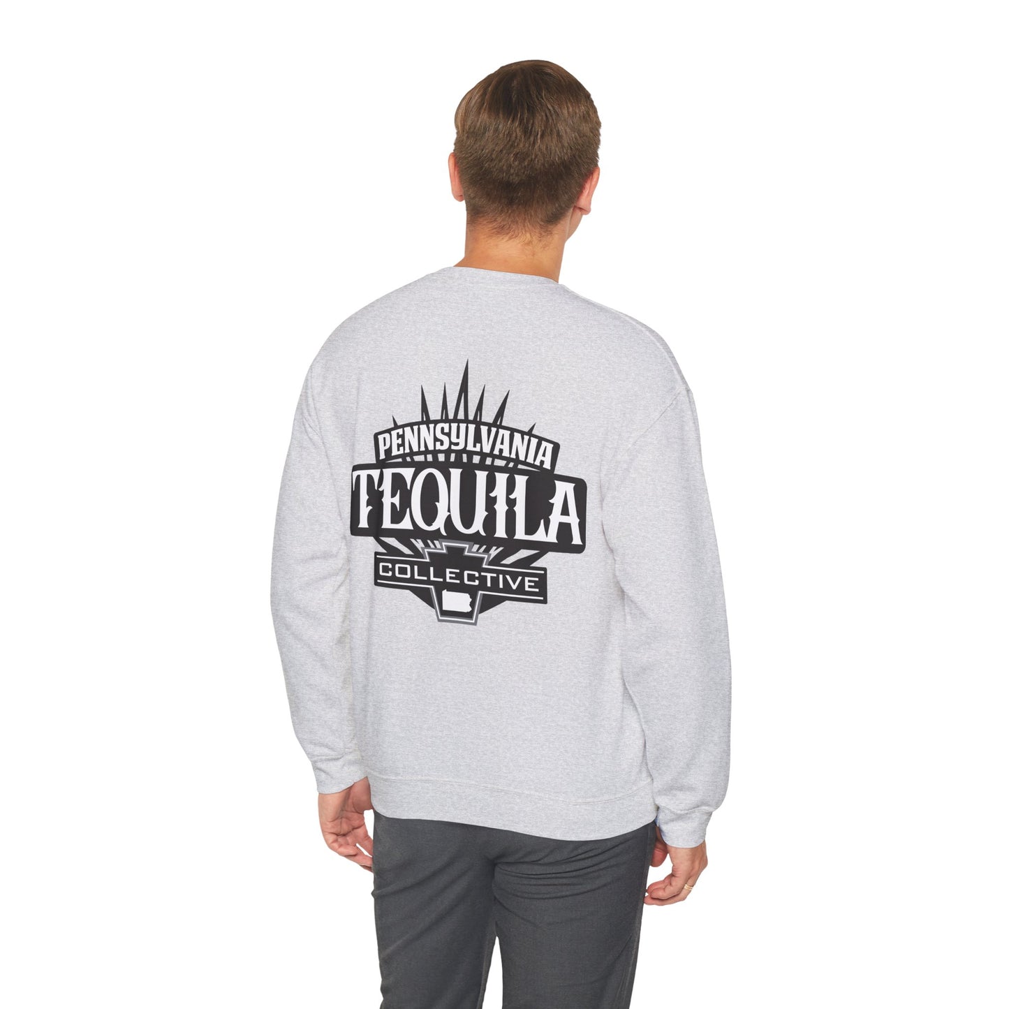 Pennsylvania Tequila Collective Gilden 18000 Crewneck Sweatshirt with Front and Back Logo