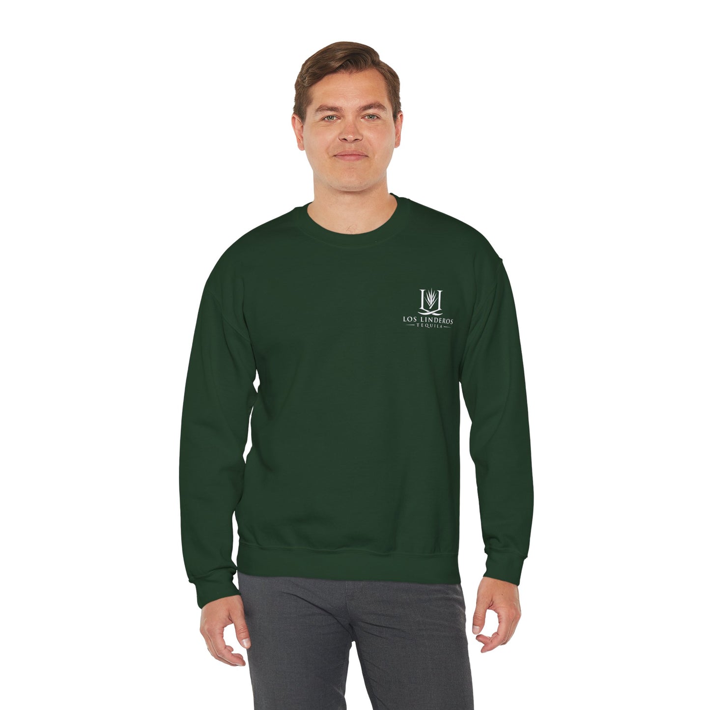 Los Linderos Tequila Gilden 18000 Crewneck Sweatshirt with Front and Back Logo