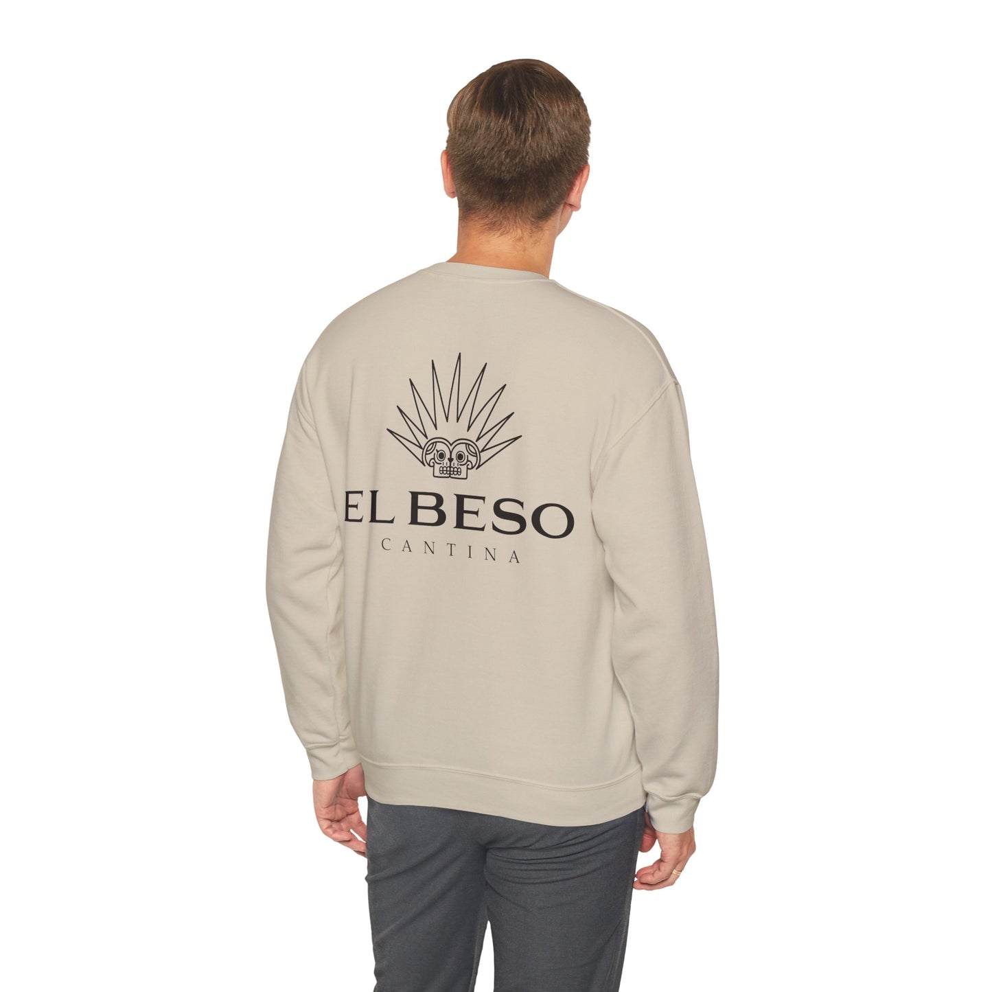 El Beso Cantina Gilden 18000 Crewneck Sweatshirt with Front and Back Logo