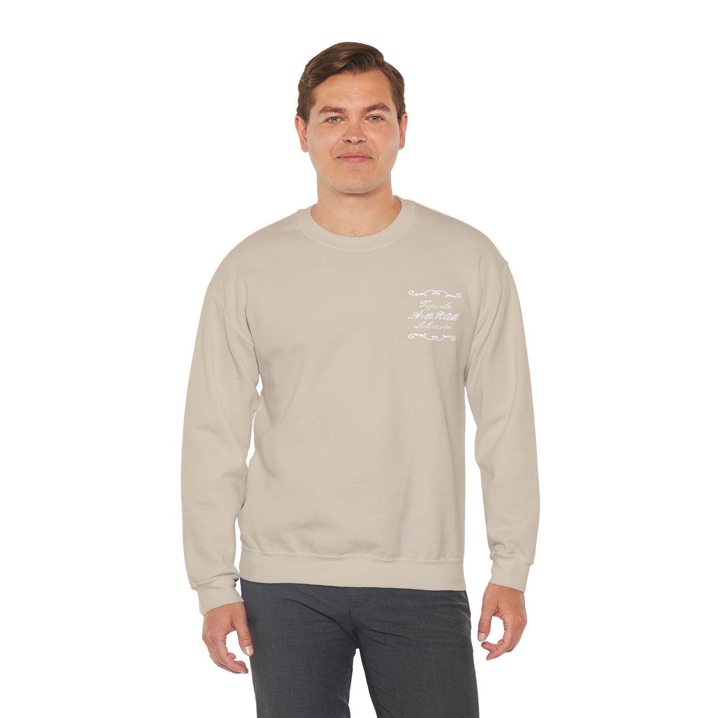 ArteNOM Tequila Gilden 18000 Crewneck Sweatshirt with Front and Back Logo