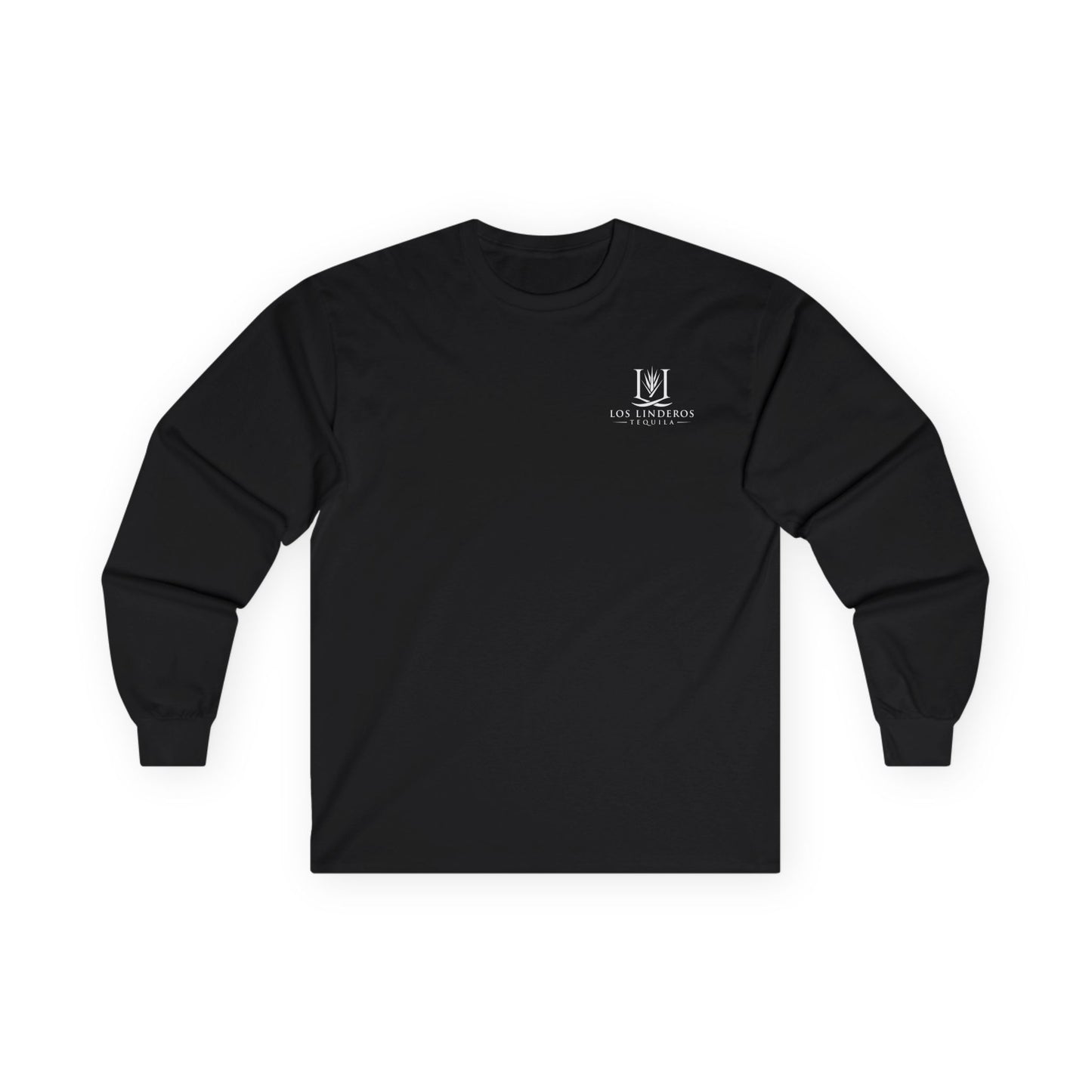 Los Linderos Tequila Long Sleeve Gildan 2400 T-Shirt with Front and Back Logo