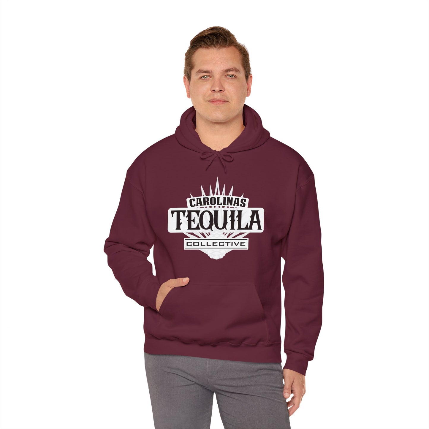 Carolinas Tequila Collective Gilden 18500 Hoodie with Front Logo