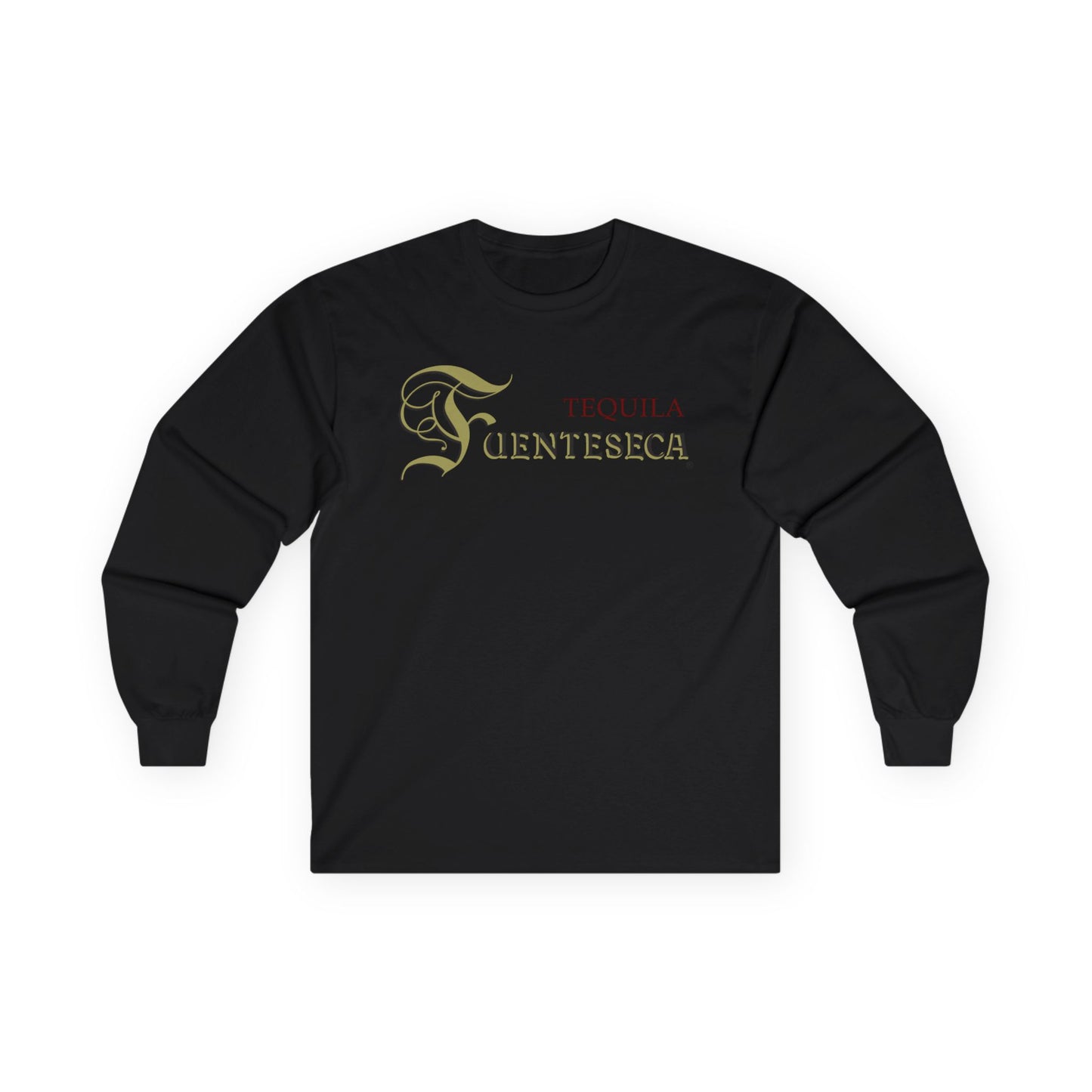 Fuenteseca Tequila Long Sleeve Gildan 2400 T-Shirt with Front Logo