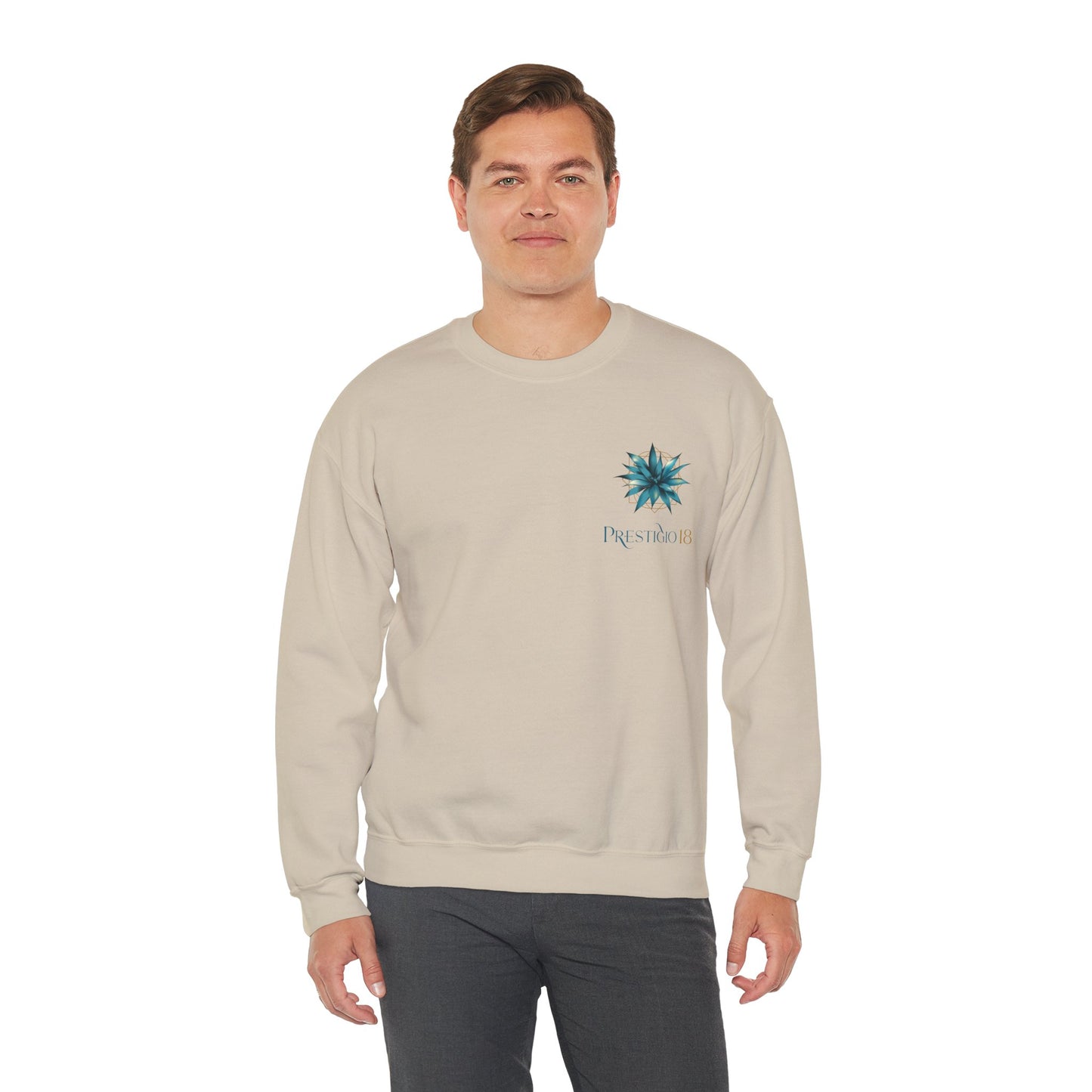 Prestigio 18 Tequila Gilden 18000 Crewneck Sweatshirt with Front and Back Logo