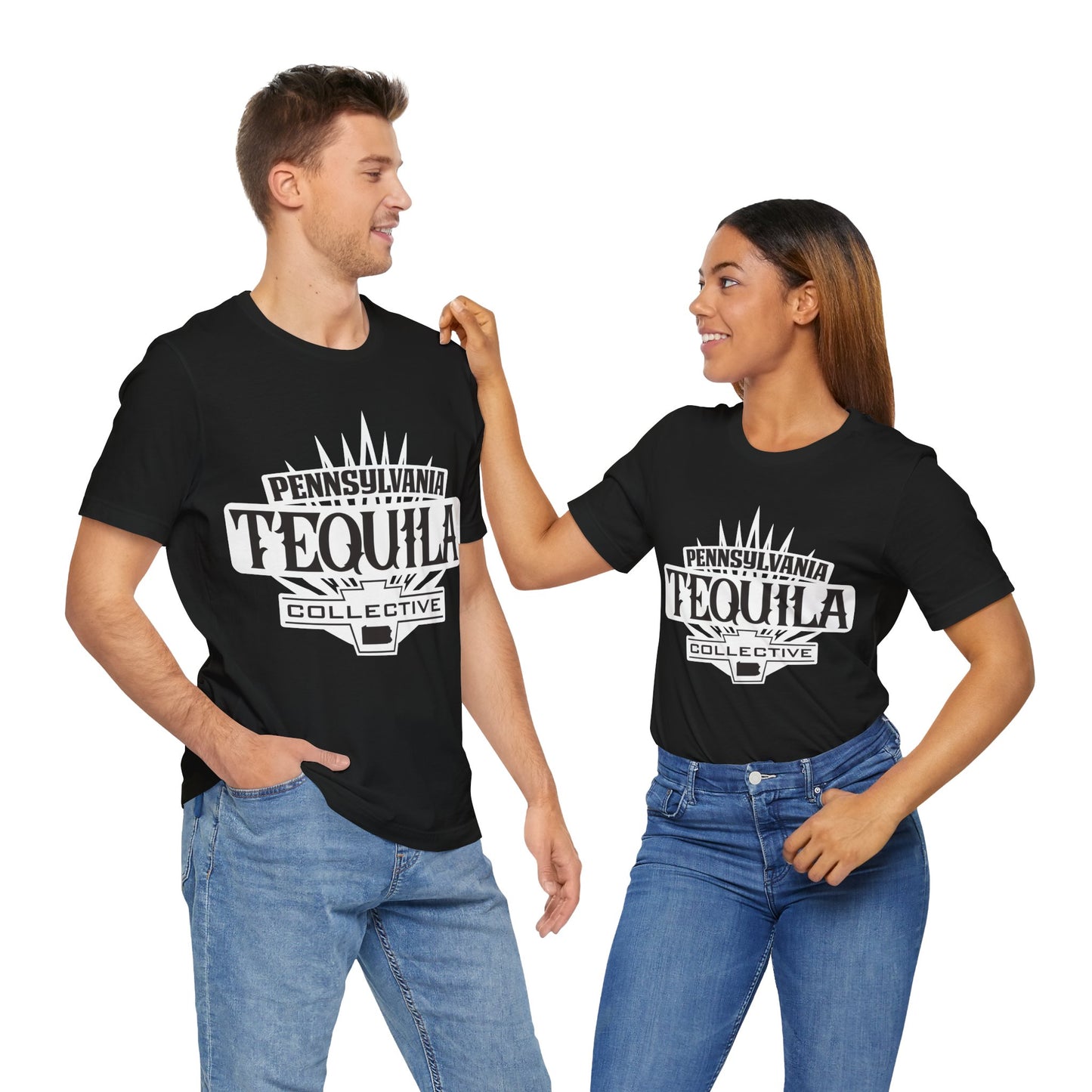 Pennsylvania Tequila Collective Short Sleeve Bella+Canvas 3001 T-Shirt with Front Logo