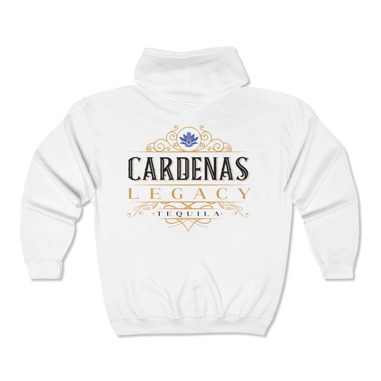 Cardenas Legacy Tequila Gildan 18600 Zip-Up Hooded Sweatshirt