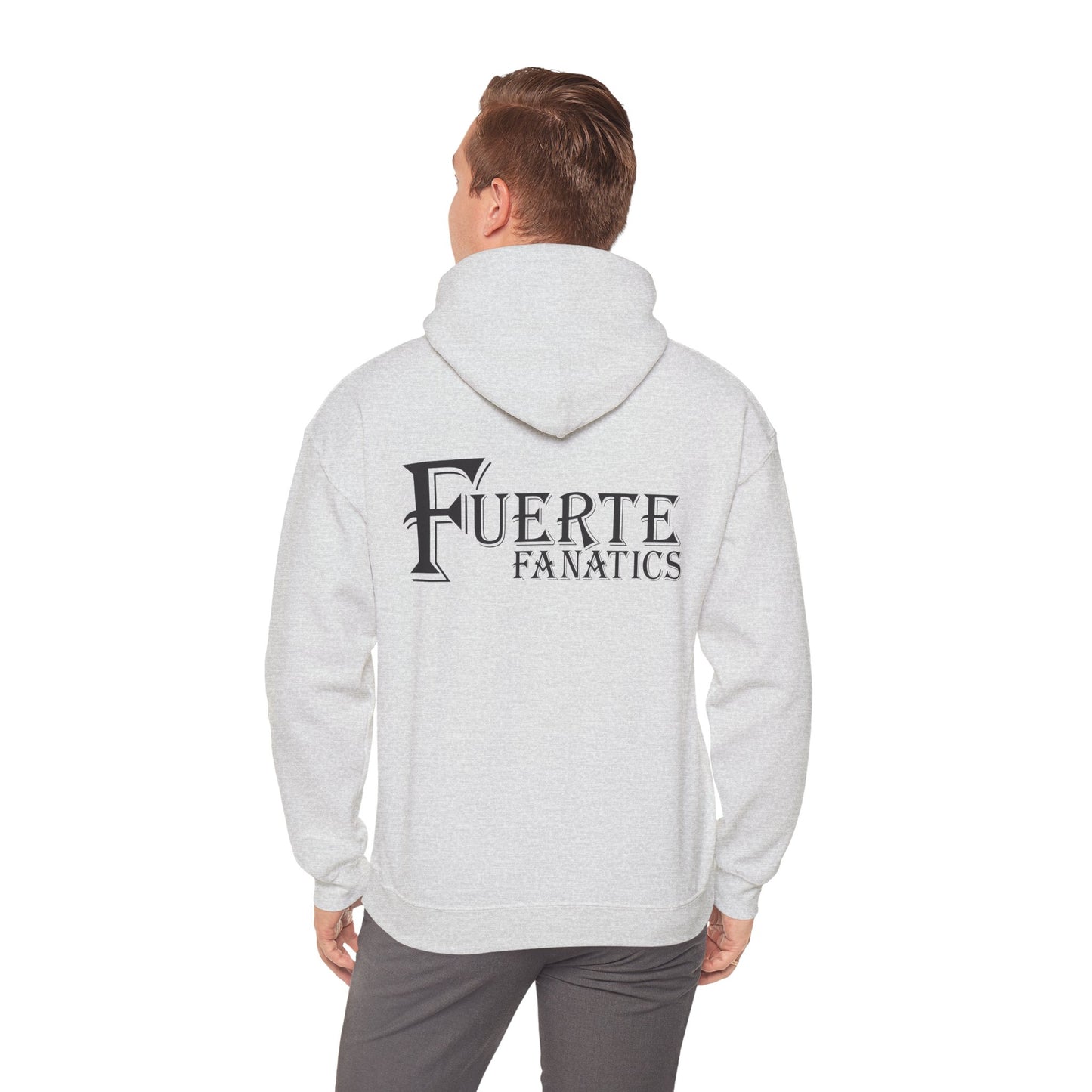 Fuerte Fanatics Gilden 18500 Hoodie with Front and Back Logo