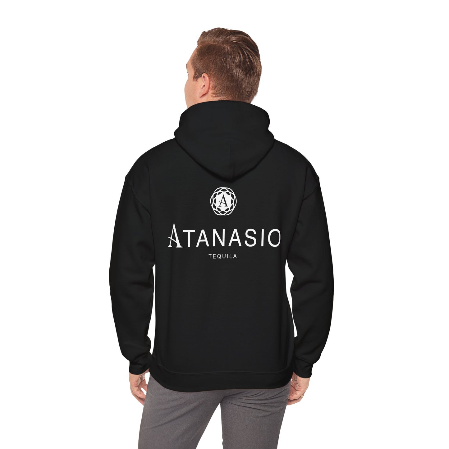 Atanasio Tequila Gilden 18500 Hoodie with Front and Back Logo