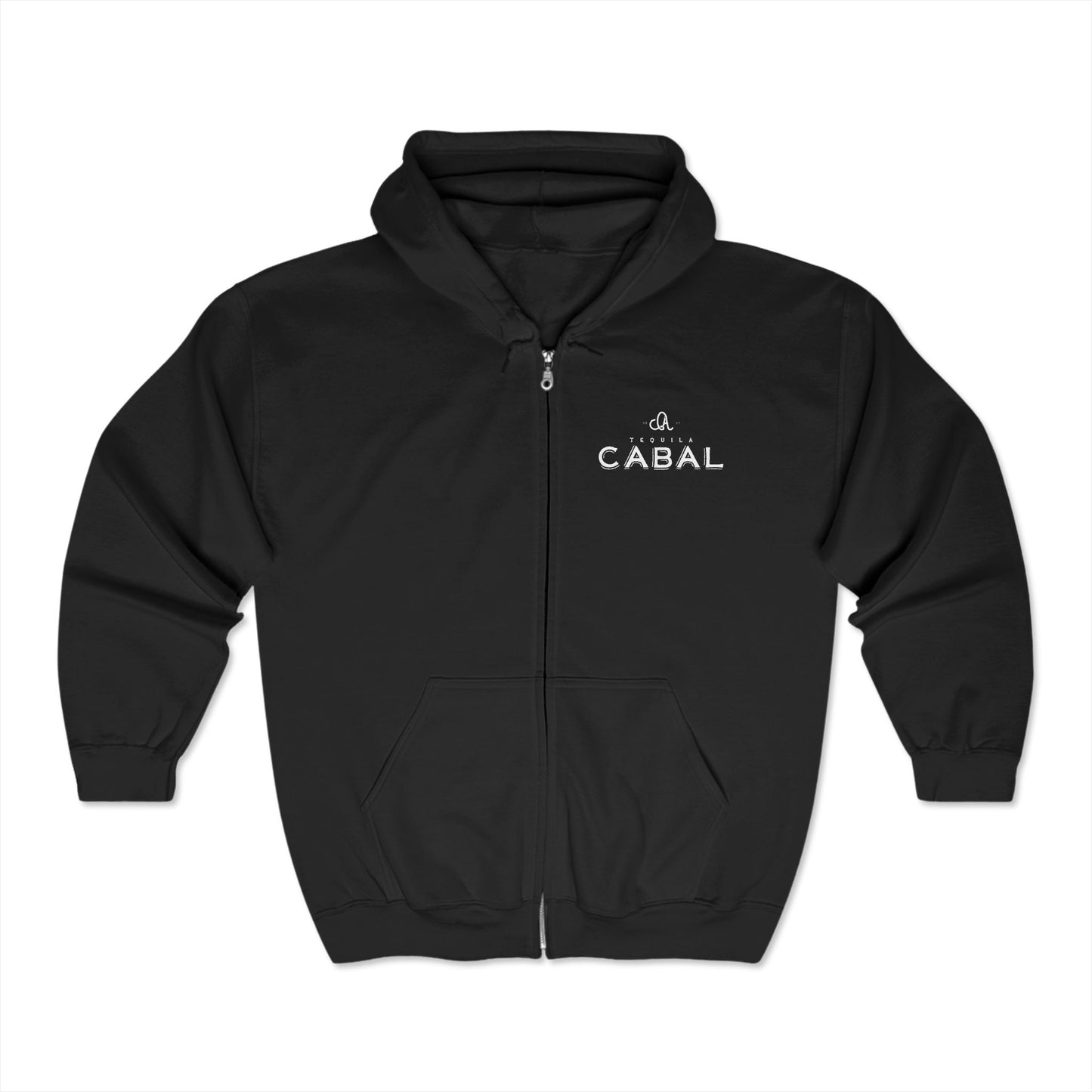 Cabal Tequila Gildan 18600 Zip-Up Hooded Sweatshirt