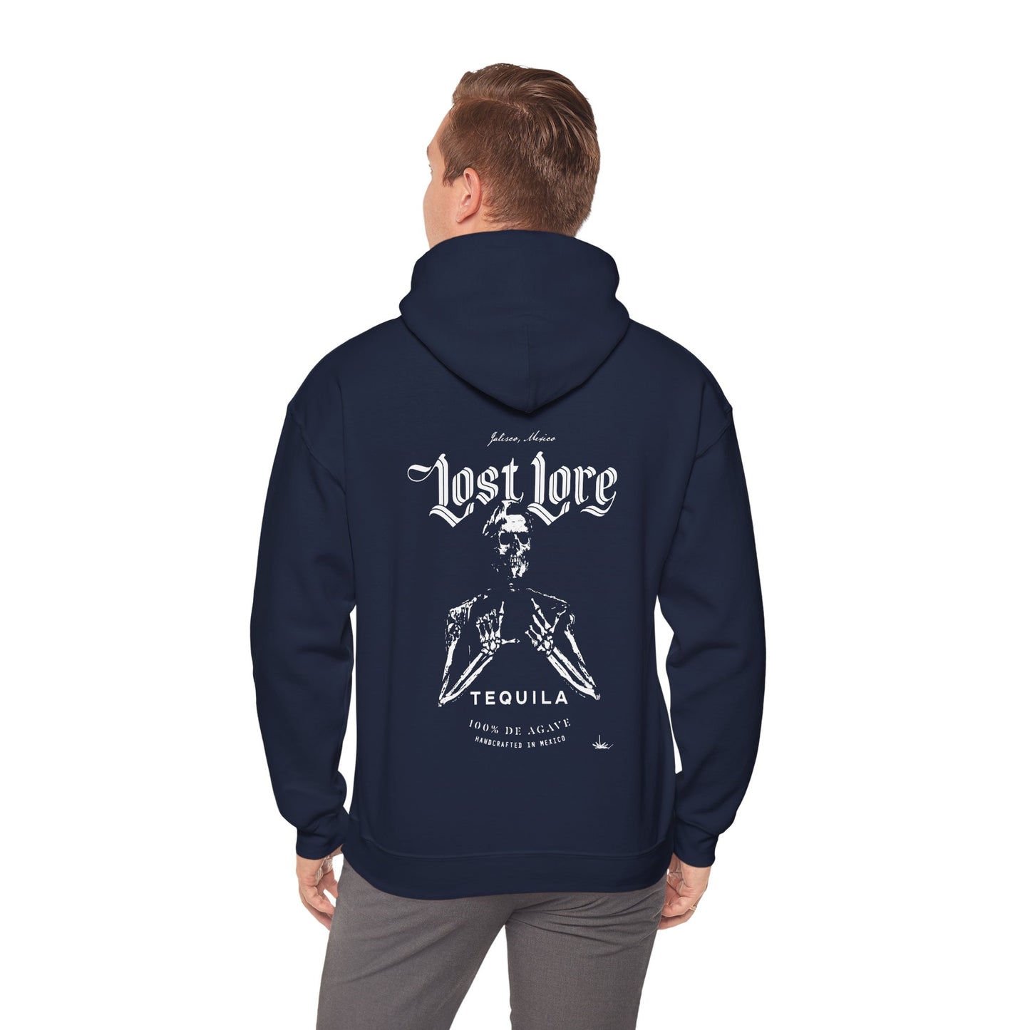 Lost Lore Tequila Miklo Agave Gilden 18500 Hoodie with Front and Back Logo