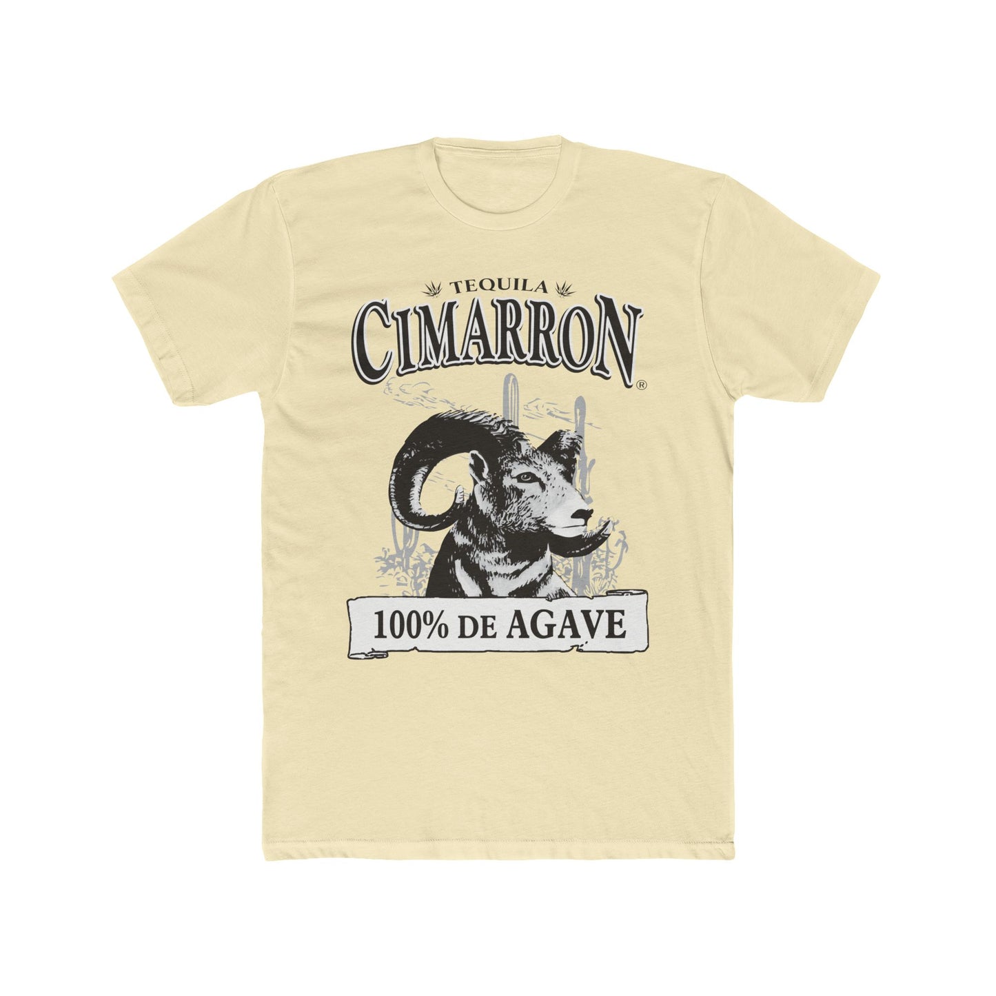 Cimarron Tequila Short Sleeve Next Level 3600 T-Shirt with Front Logo