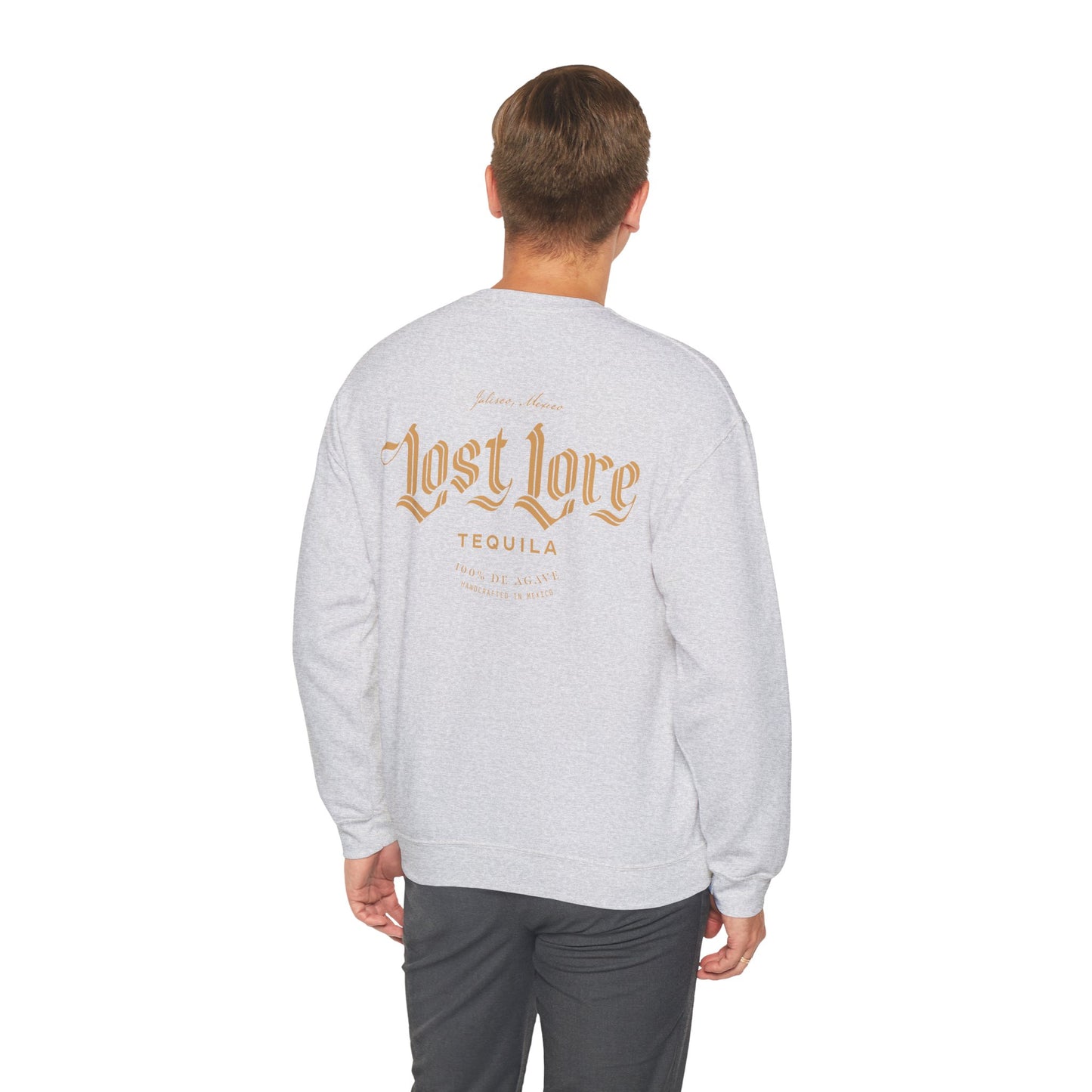 Lost Lore Tequila Gilden 18000 Crewneck Sweatshirt with Front and Back Logo