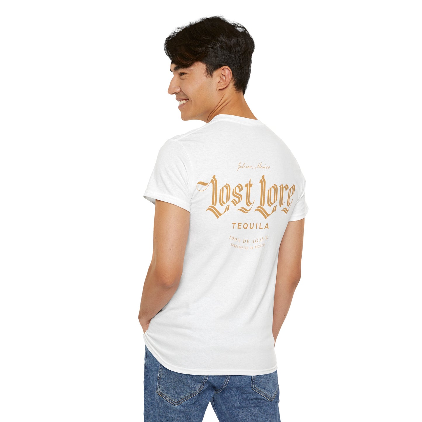 Lost Lore Tequila Short Sleeve Gildan 5000 T-Shirt with Front and Back Logo