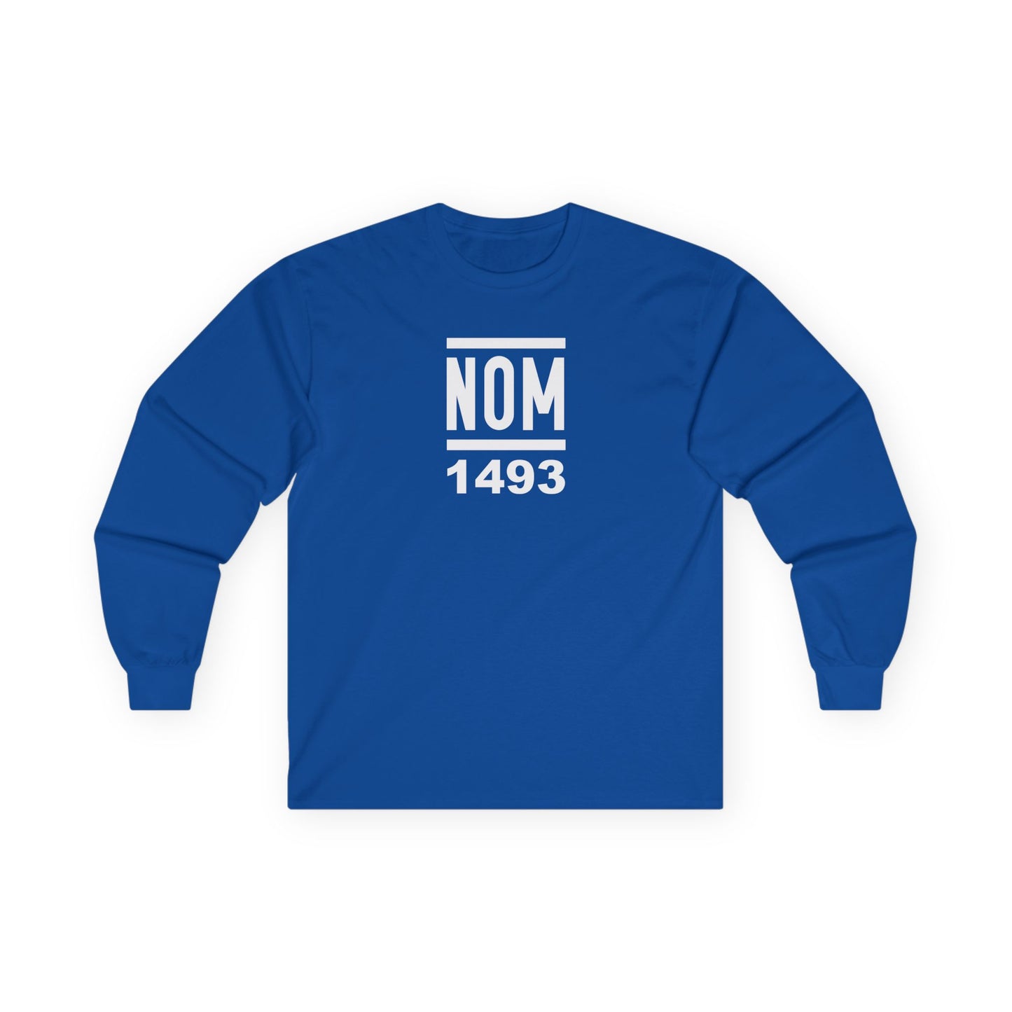 NOM 1493 Long Sleeve Gildan 2400 T-Shirt with Front Logo