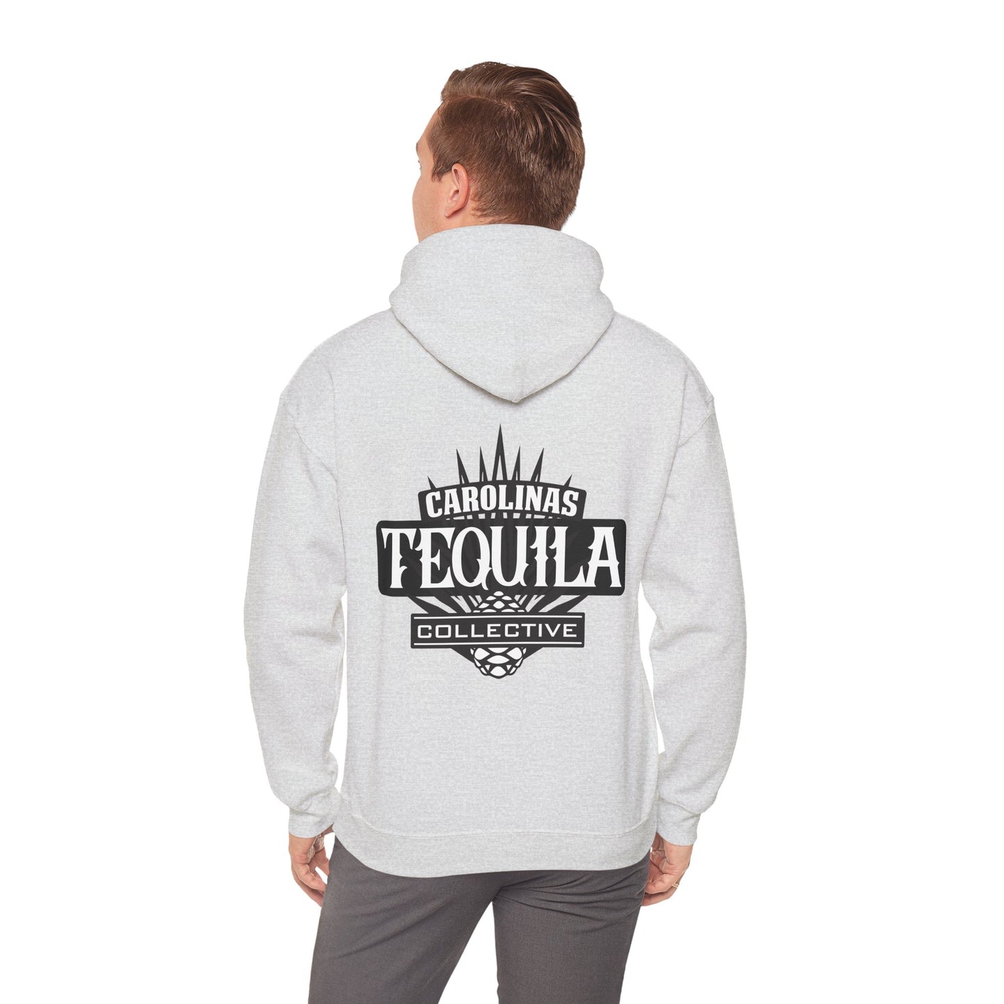 Carolinas Tequila Collective Gilden 18500 Hoodie with Front and Back Logo