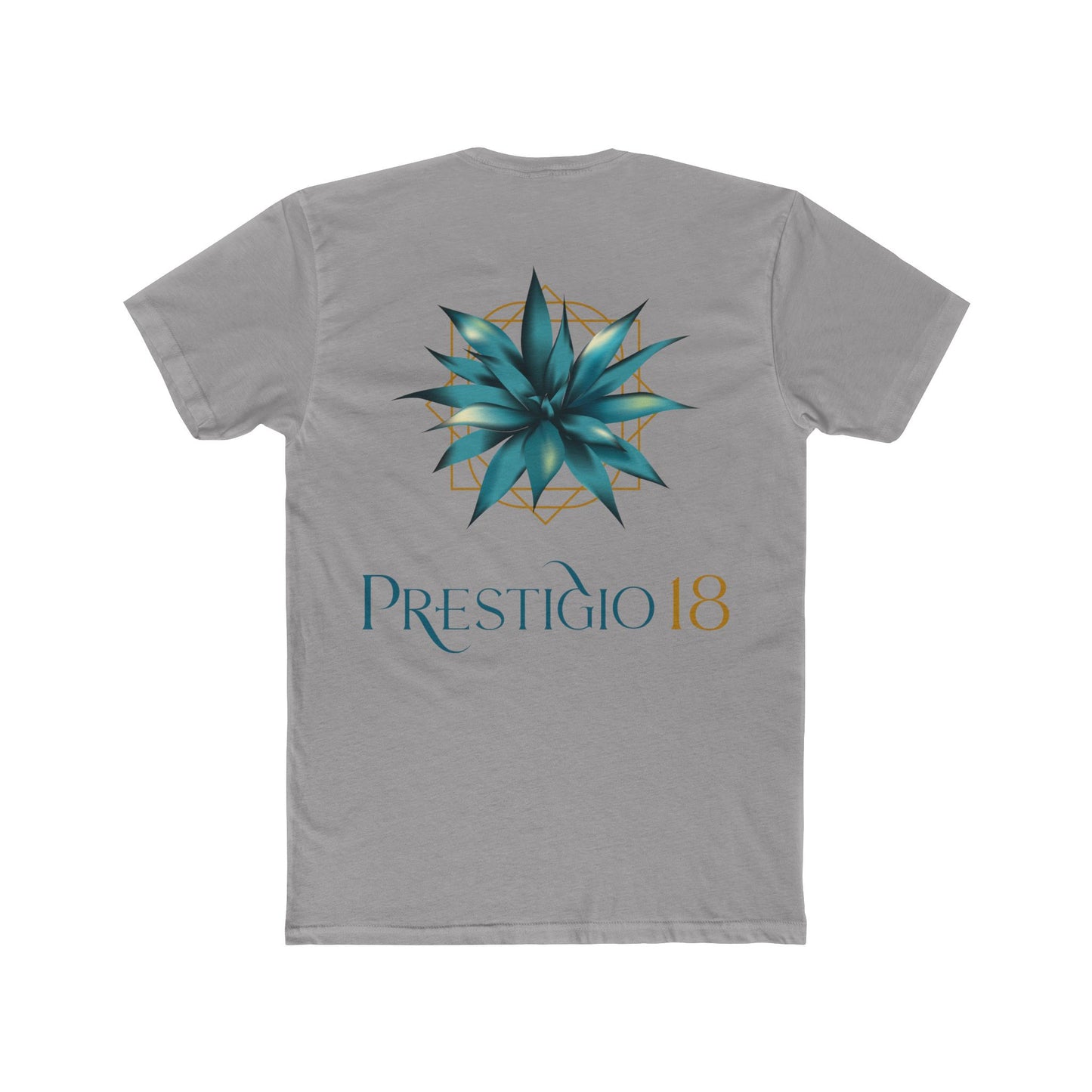 Prestigio 18 Tequila Short Sleeve Next Level 3600 T-Shirt with Front and Back Logo