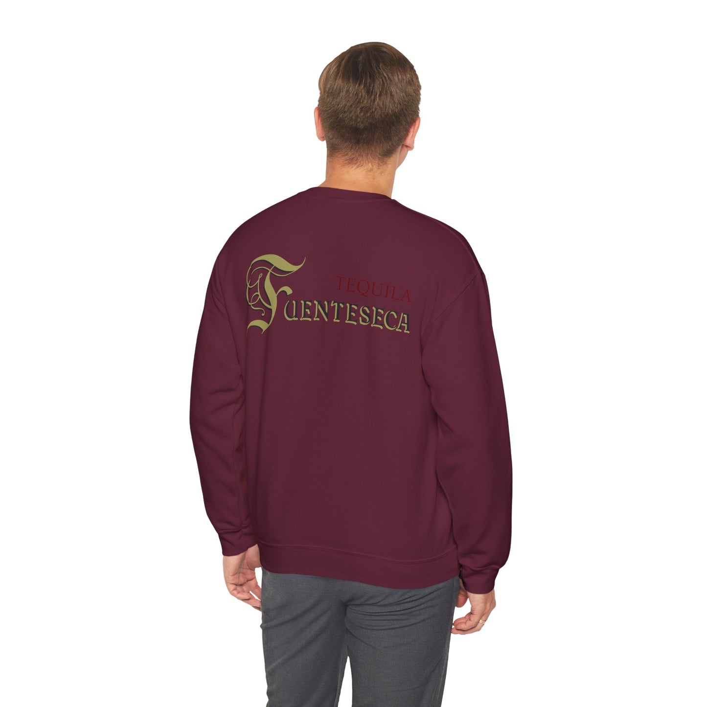 Fuenteseca Tequila Gilden 18000 Crewneck Sweatshirt with Front and Back Logo