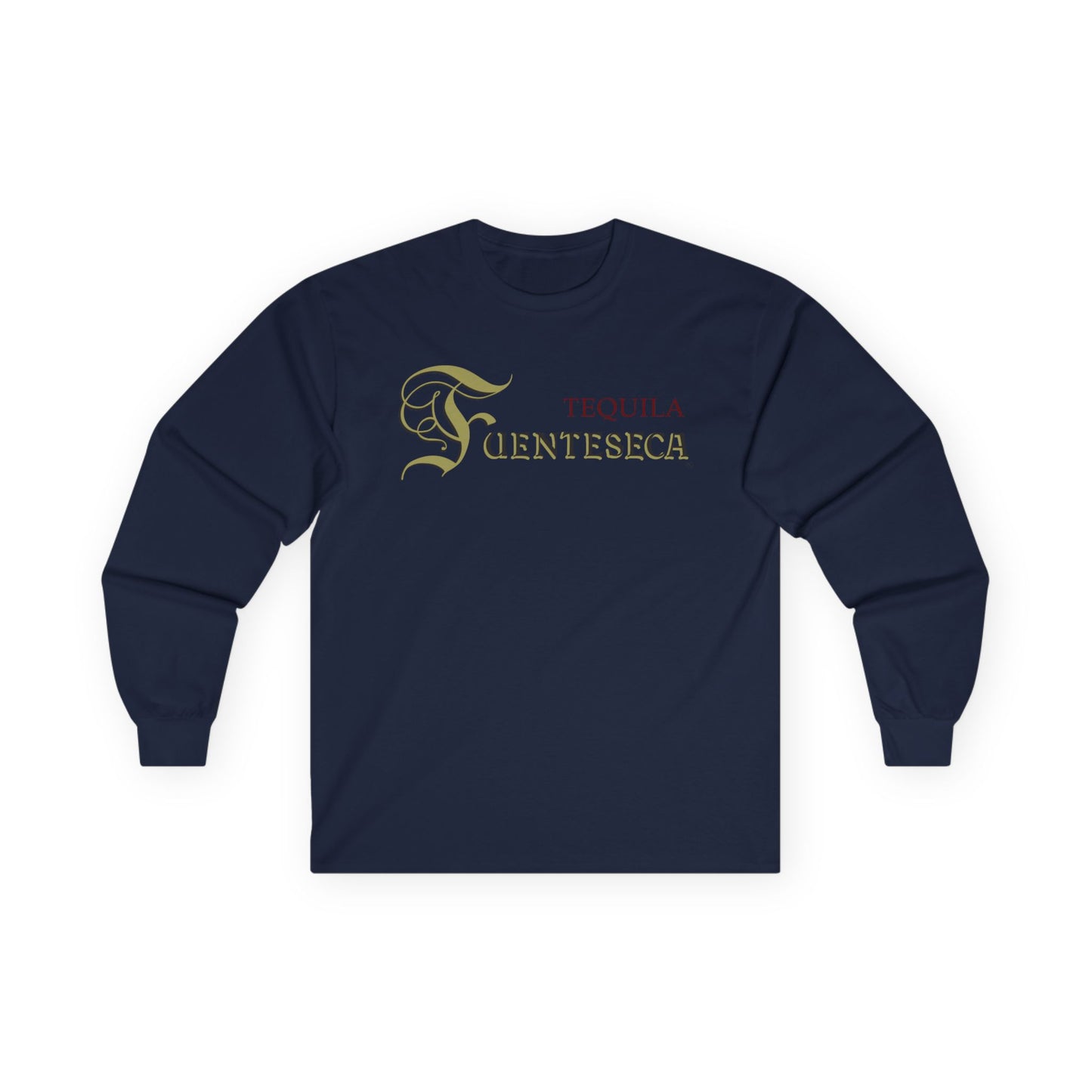 Fuenteseca Tequila Long Sleeve Gildan 2400 T-Shirt with Front Logo