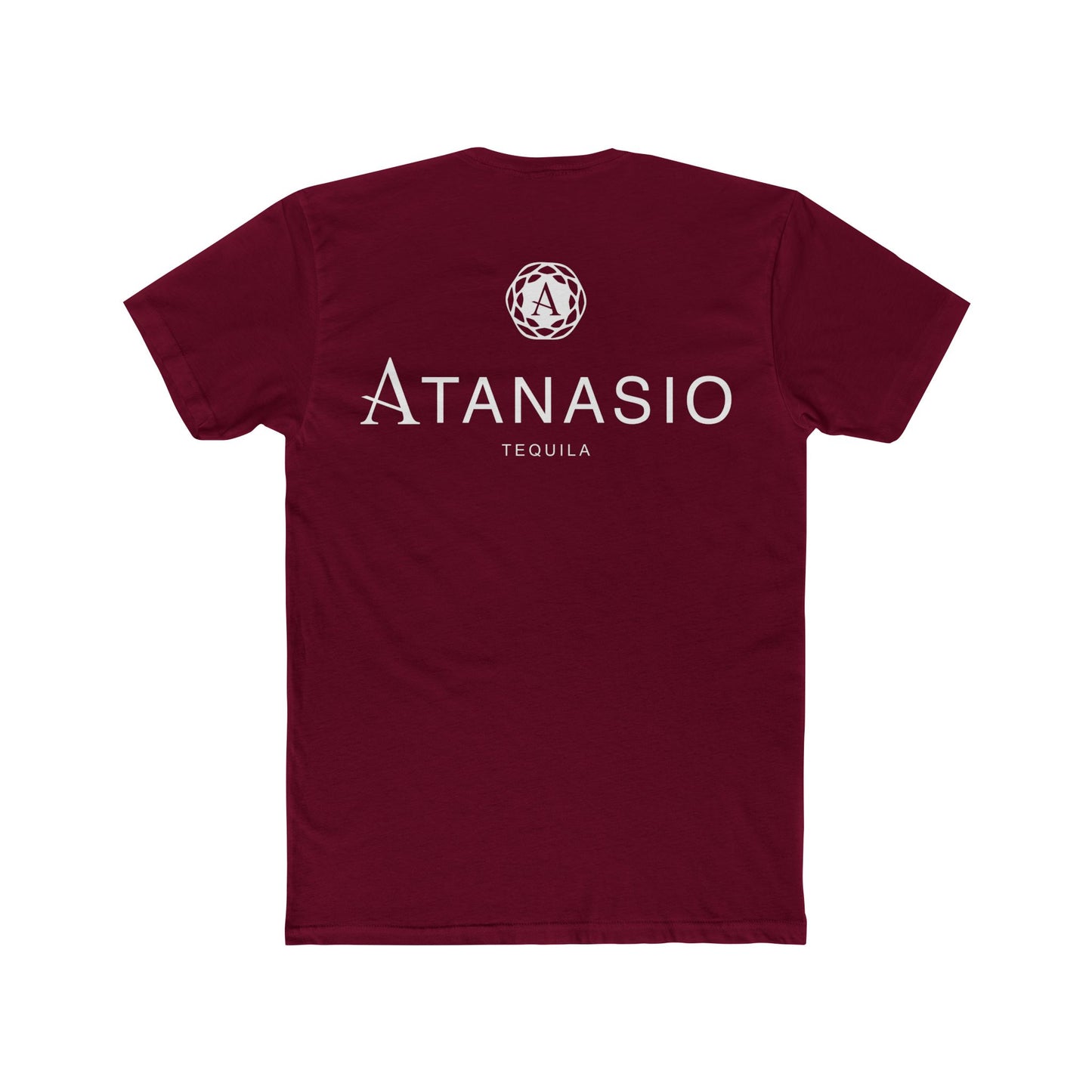 Atanisio Tequila Short Sleeve Next Level 3600 T-Shirt with Front and Back Logo