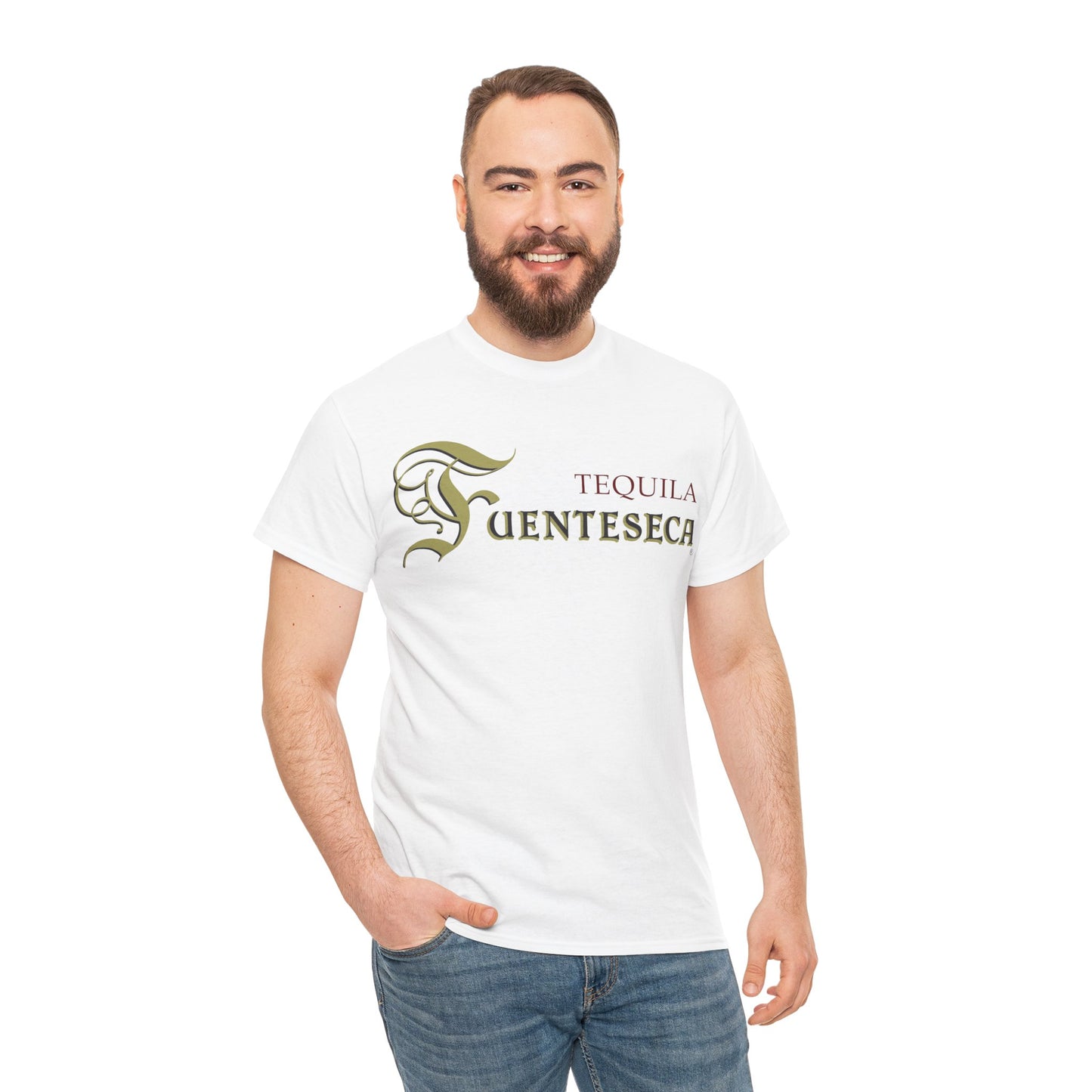 Fuenteseca Tequila Short Sleeve Gildan 5000 T-Shirt with Front Logo