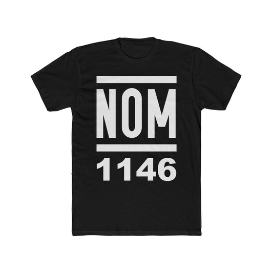 NOM 1146 Short Sleeve Next Level 3600 T-Shirt with Front Logo