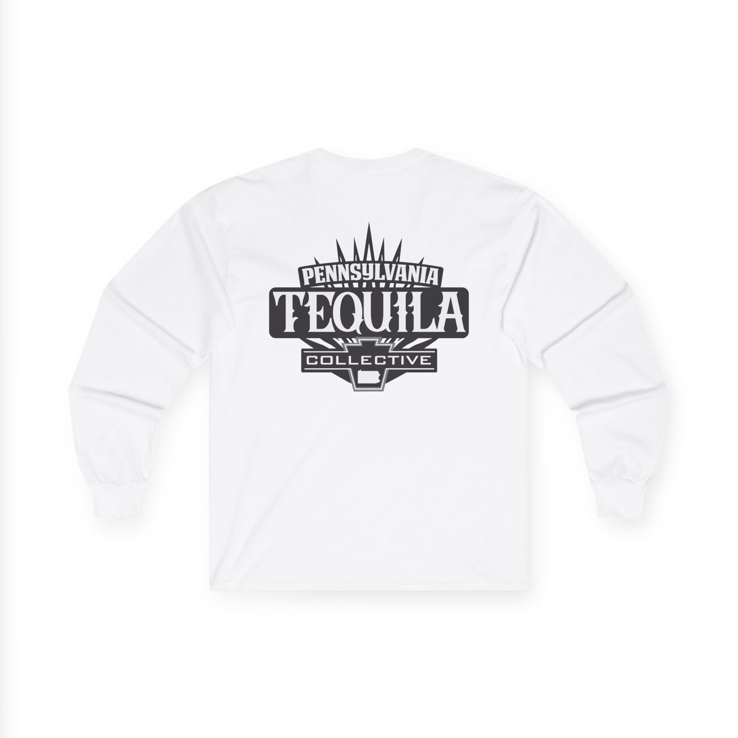 Pennsylvania Tequila Collective Long Sleeve Gildan 2400 T-Shirt with Front and Back Logo