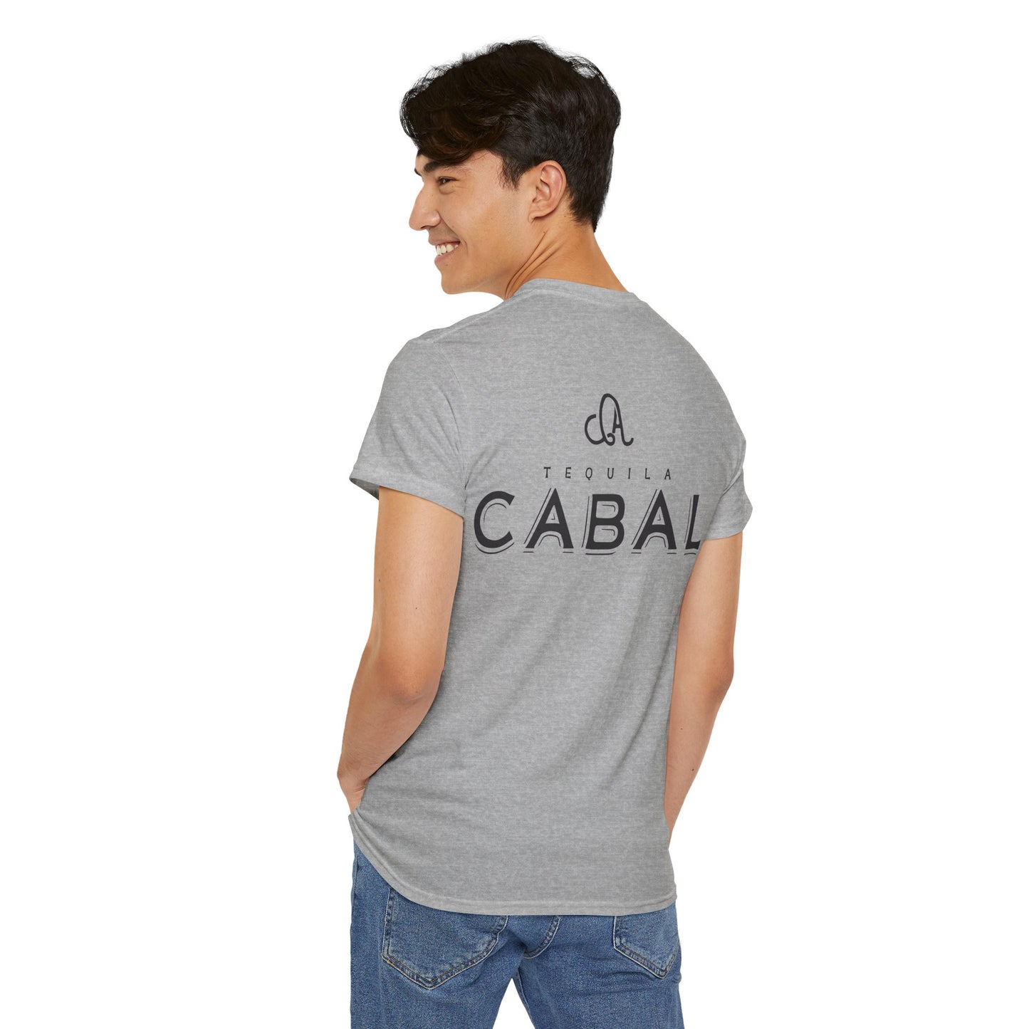 Cabal Tequila Short Sleeve Gildan 5000 T-Shirt with Front and Back Logo