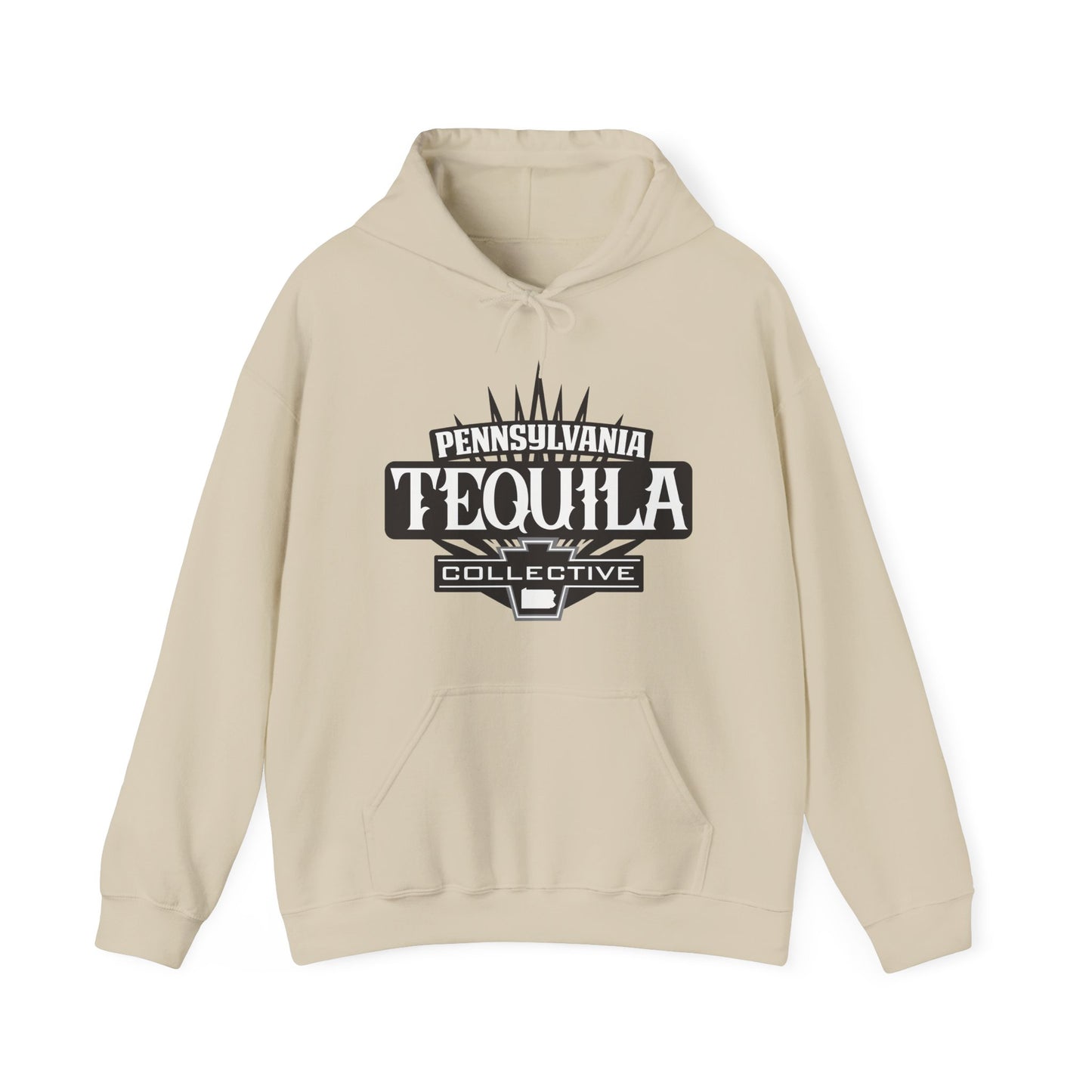 Pennsylvania Tequila Collective Gilden 18500 Hoodie with Front Logo