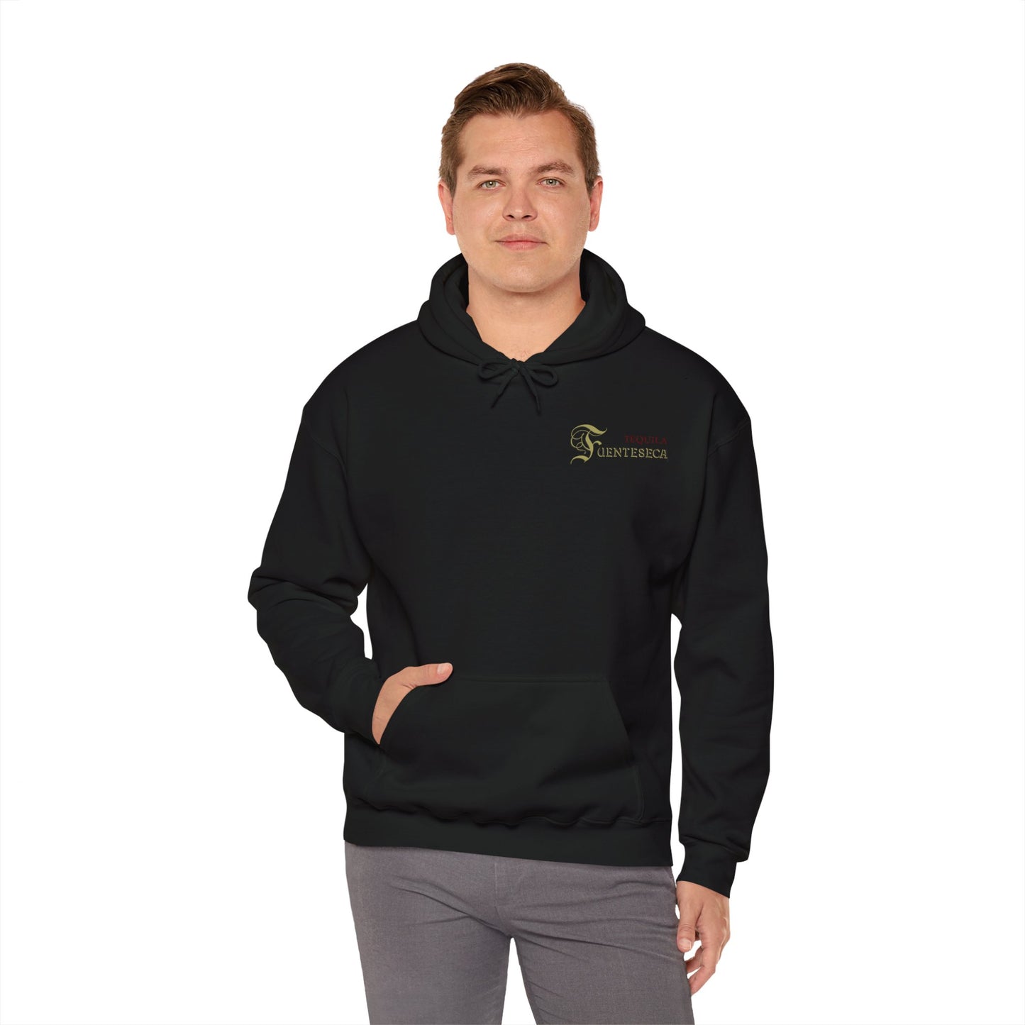 Fuenteseca Tequila Gilden 18500 Hoodie with Front and Back Logo