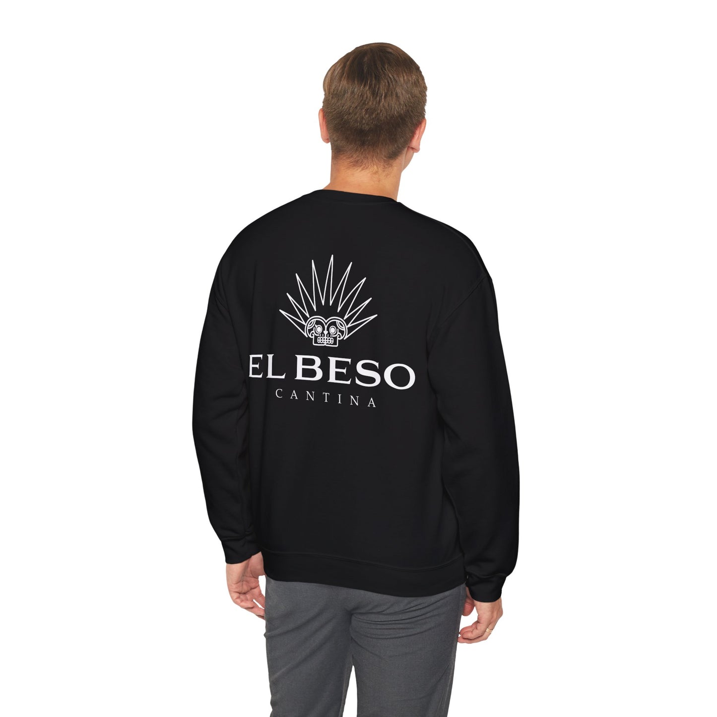 El Beso Cantina Gilden 18000 Crewneck Sweatshirt with Front and Back Logo