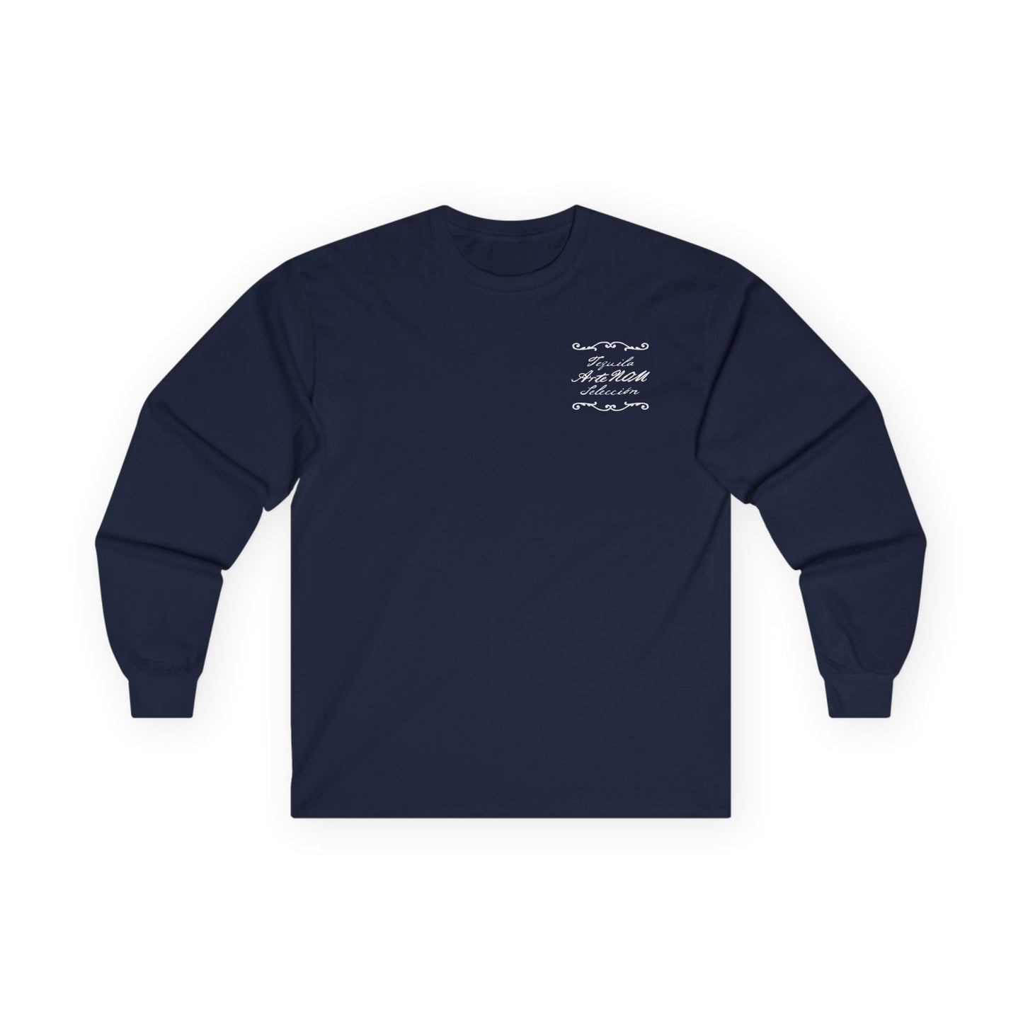 ArteNOM Tequila Long Sleeve Gildan 2400 T-Shirt with Front and Back Logo