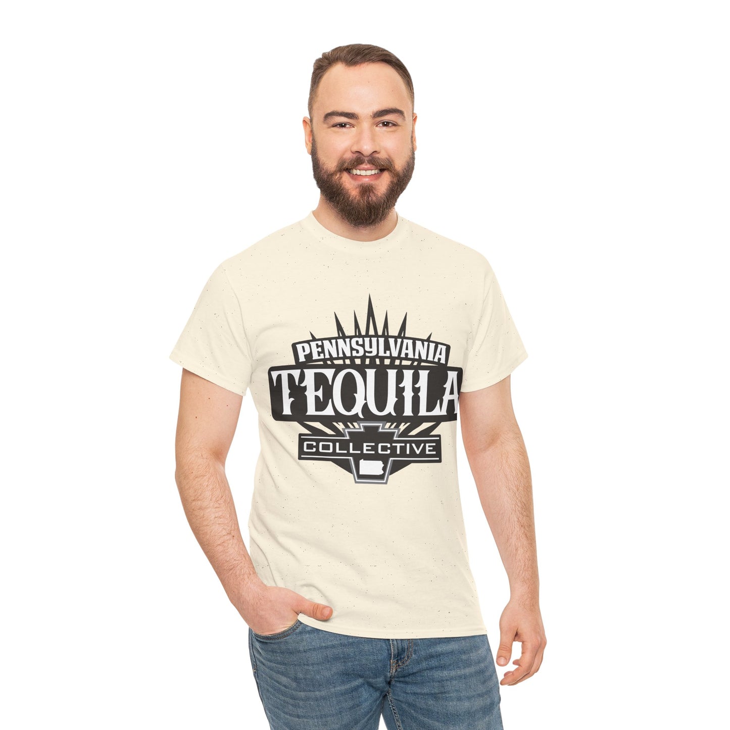 Pennsylvania Tequila Collective Short Sleeve Gildan 5000 T-Shirt with Front Logo