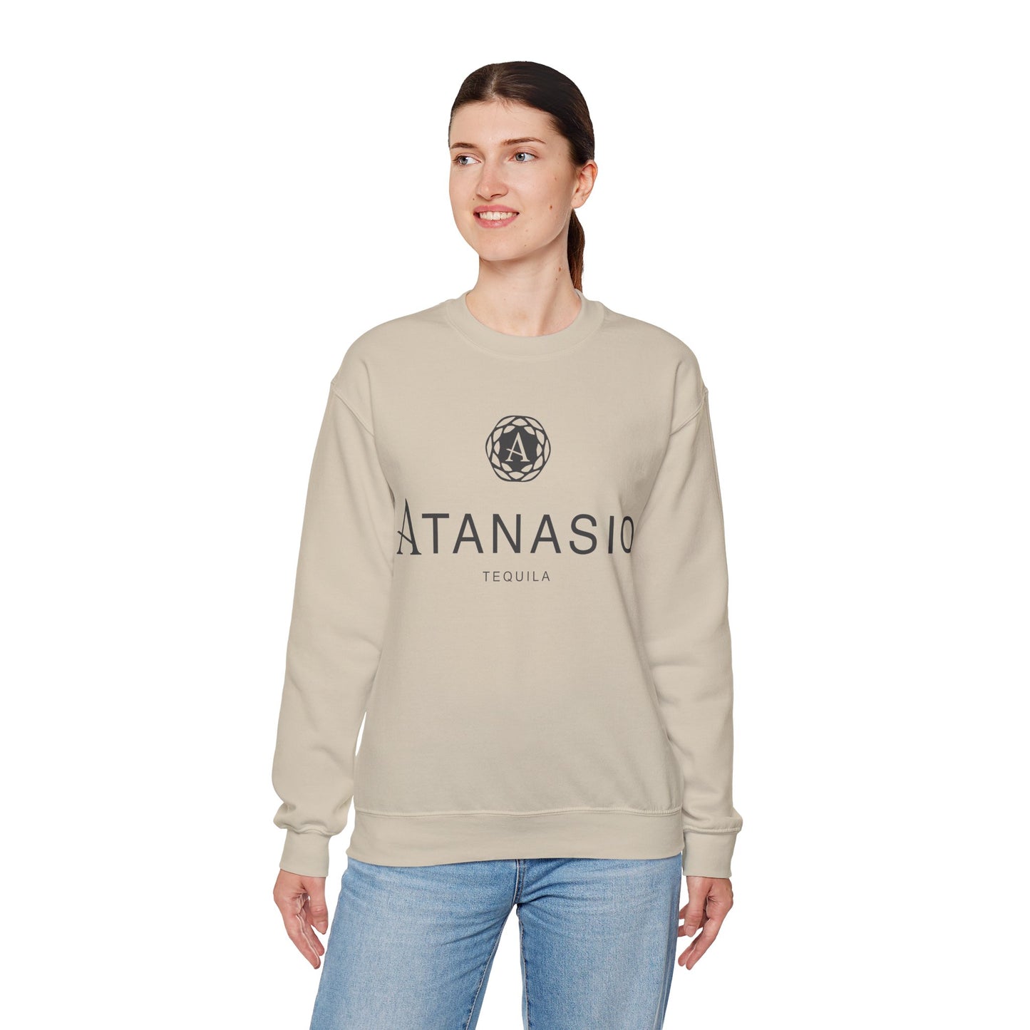 Atanasio Tequila Gilden 18000 Crewneck Sweatshirt with Front Logo