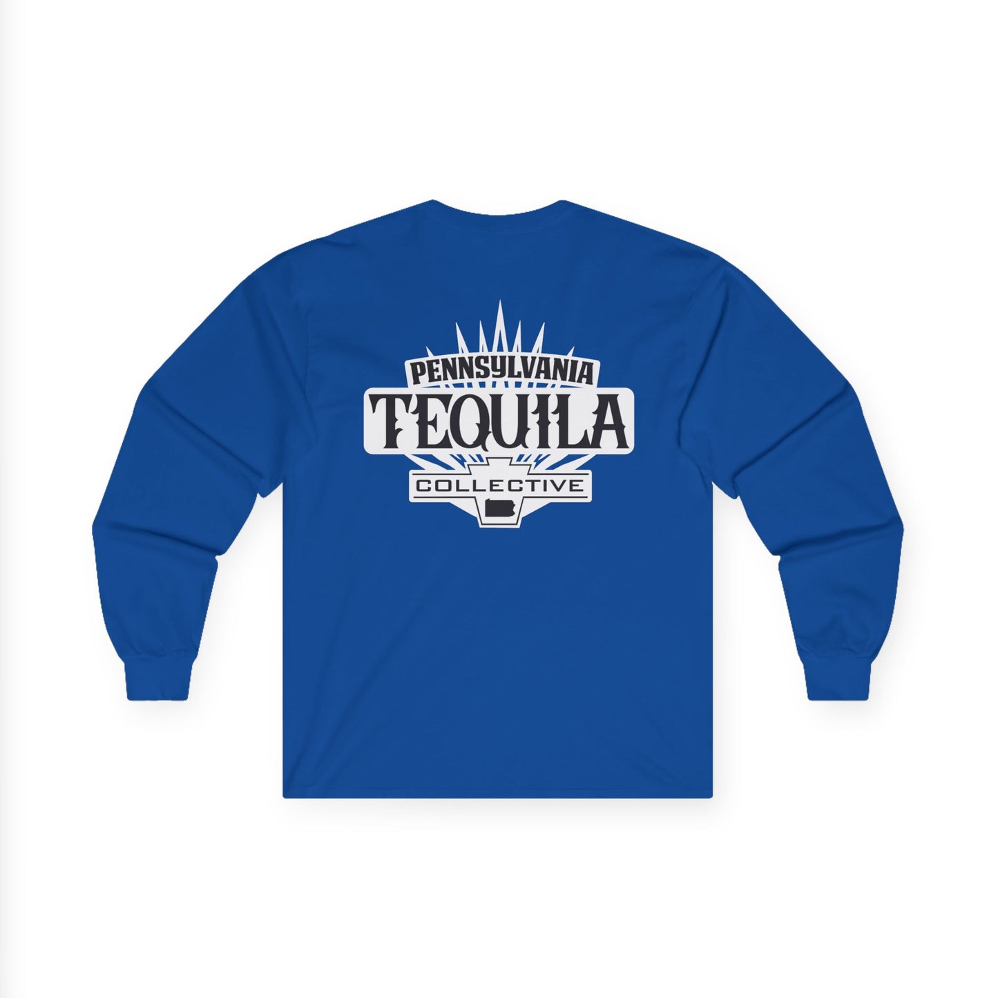 Pennsylvania Tequila Collective Long Sleeve Gildan 2400 T-Shirt with Front and Back Logo