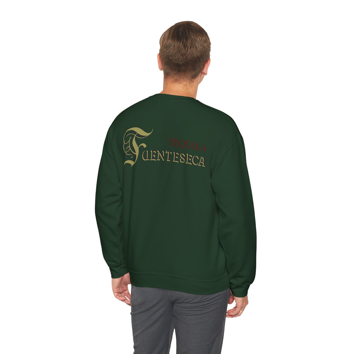 Fuenteseca Tequila Gilden 18000 Crewneck Sweatshirt with Front and Back Logo