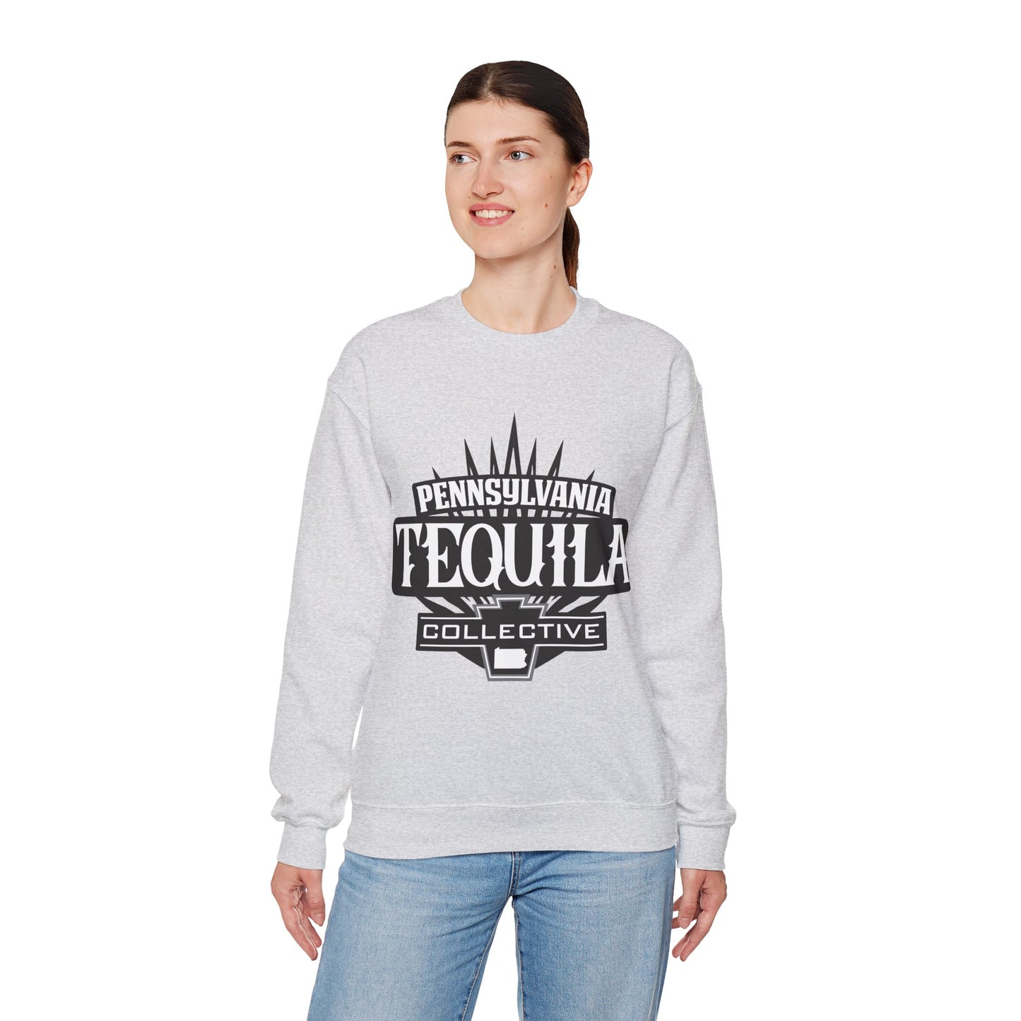 Pennsylvania Tequila Collective Gilden 18000 Crewneck Sweatshirt with Front Logo